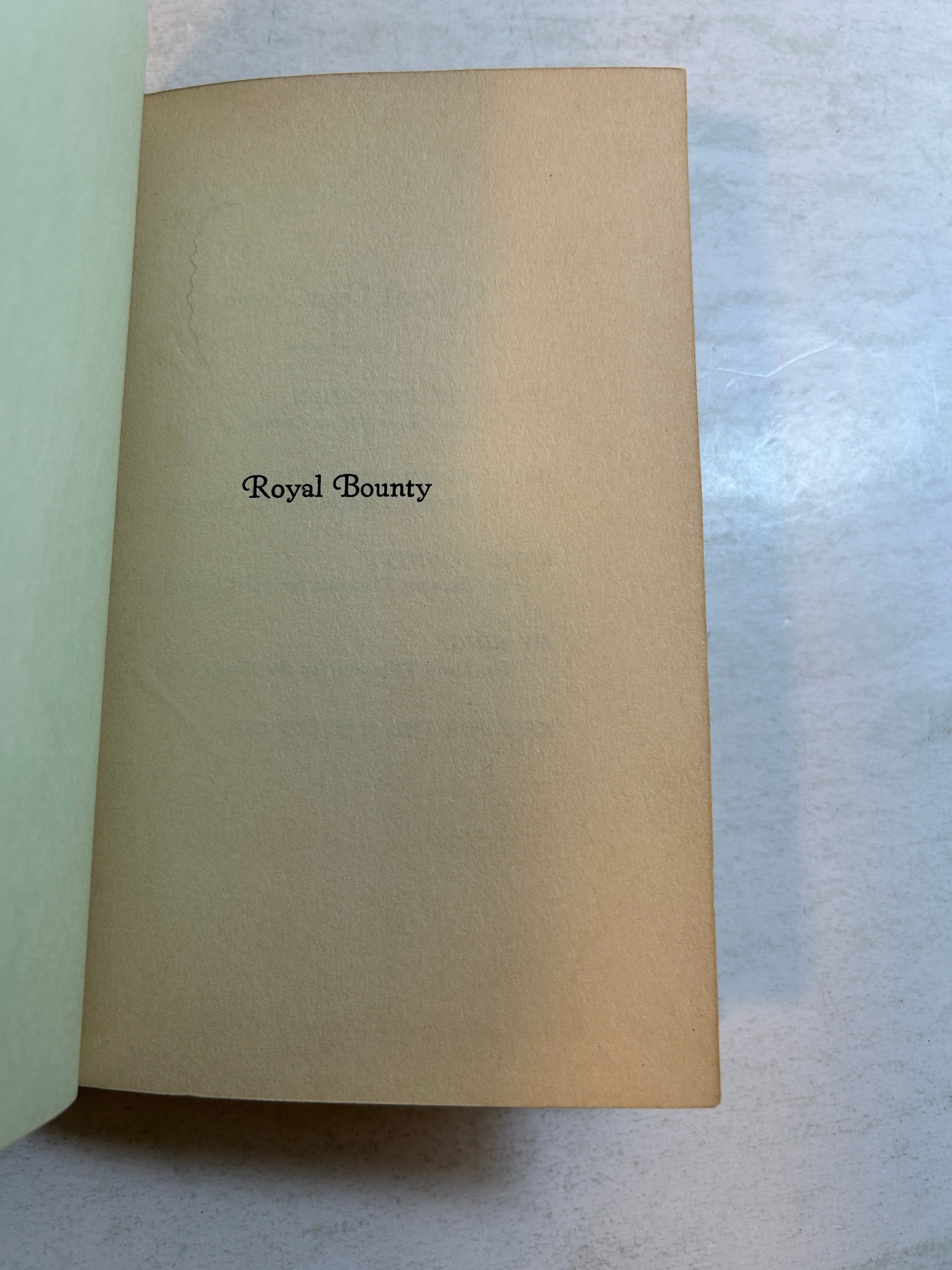 Royal Bounty by Frances Ridley Havergal The Warner Press