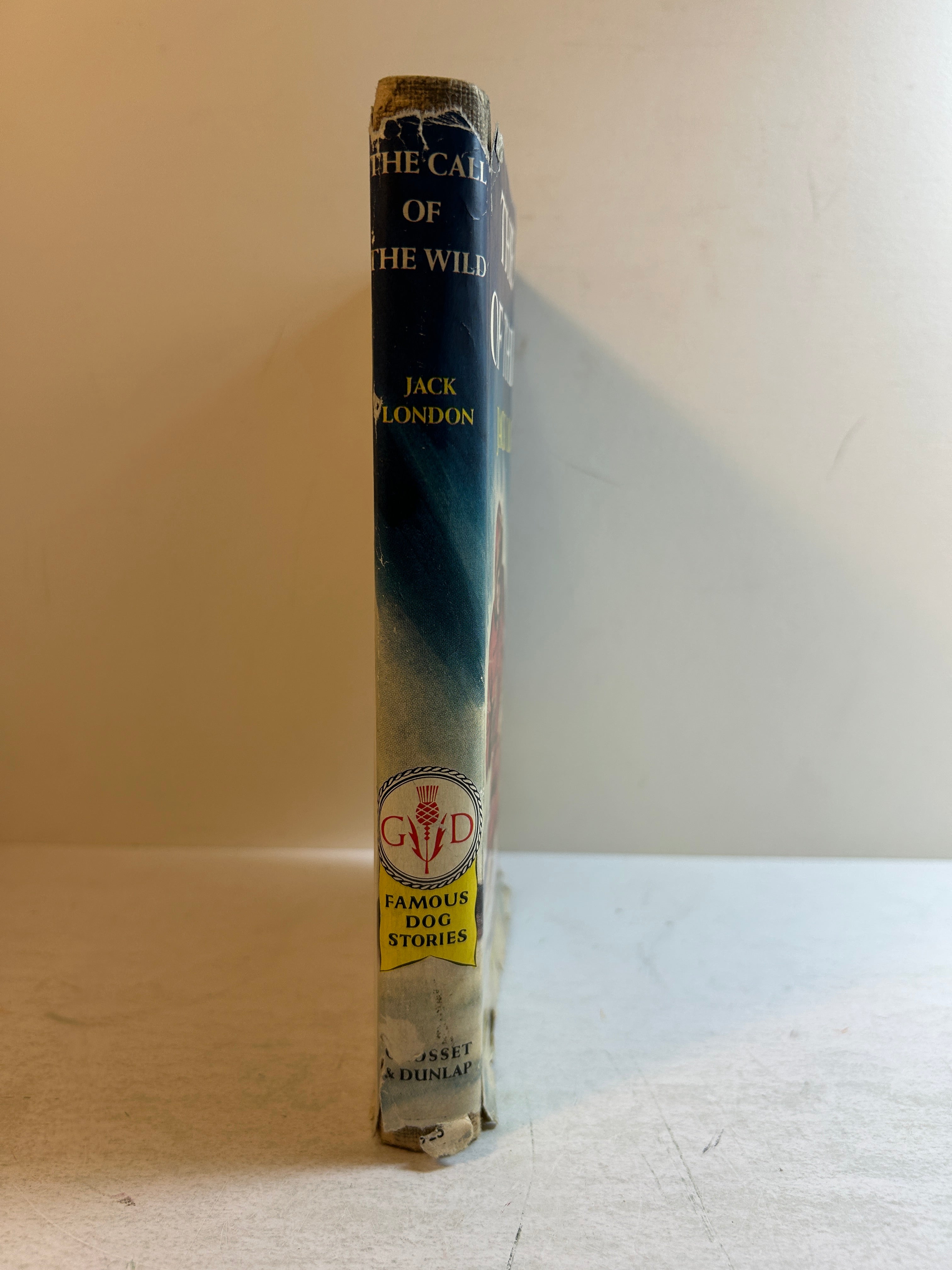 The Call of the Wild by Jack London Grosset & Dunlap 1931 HCDJ