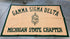 Michigan State University "Honor Society of Agriculture" Felt Banner