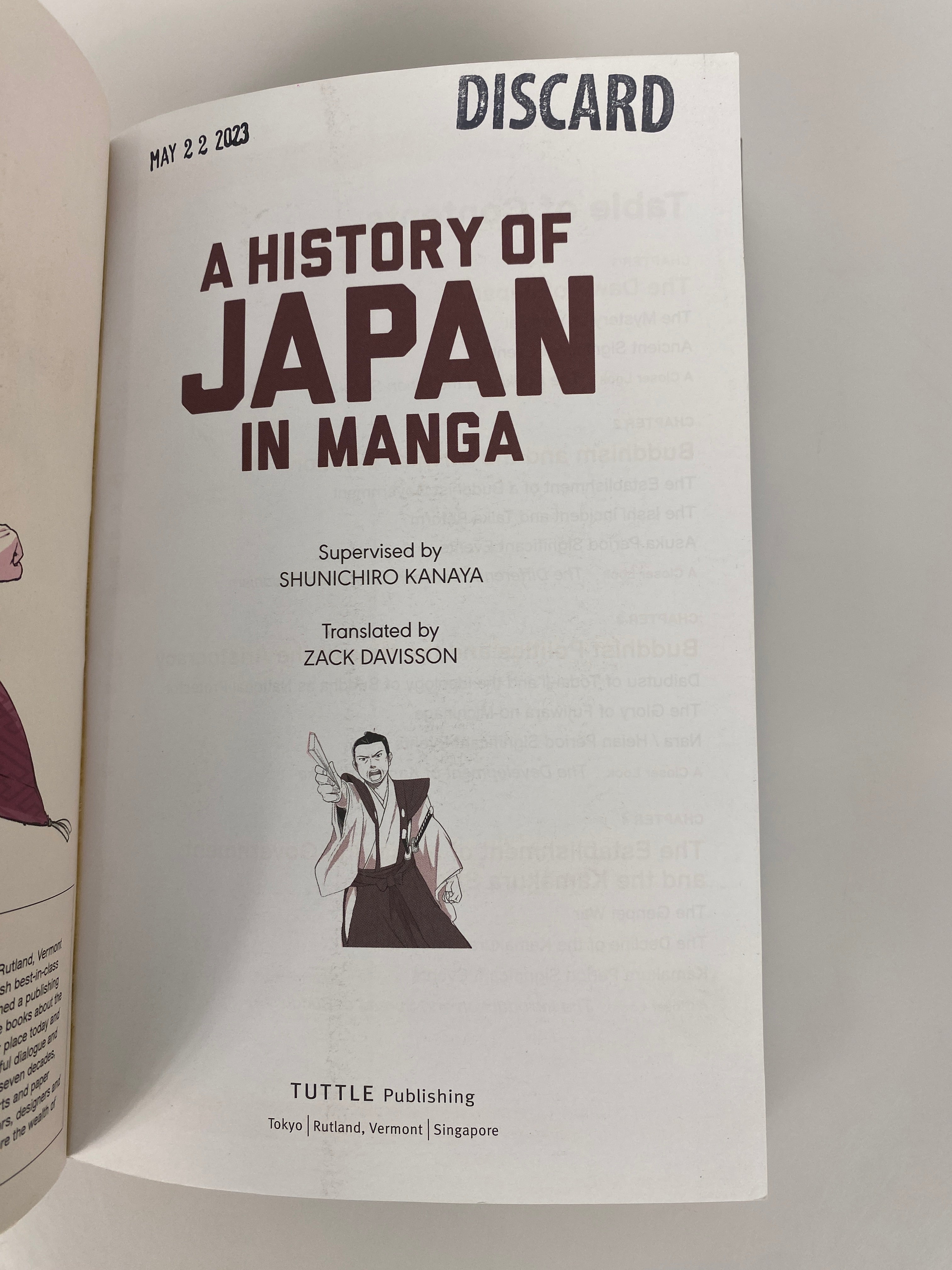 History of Japan in Manga Shunichiro Kanaya 2022