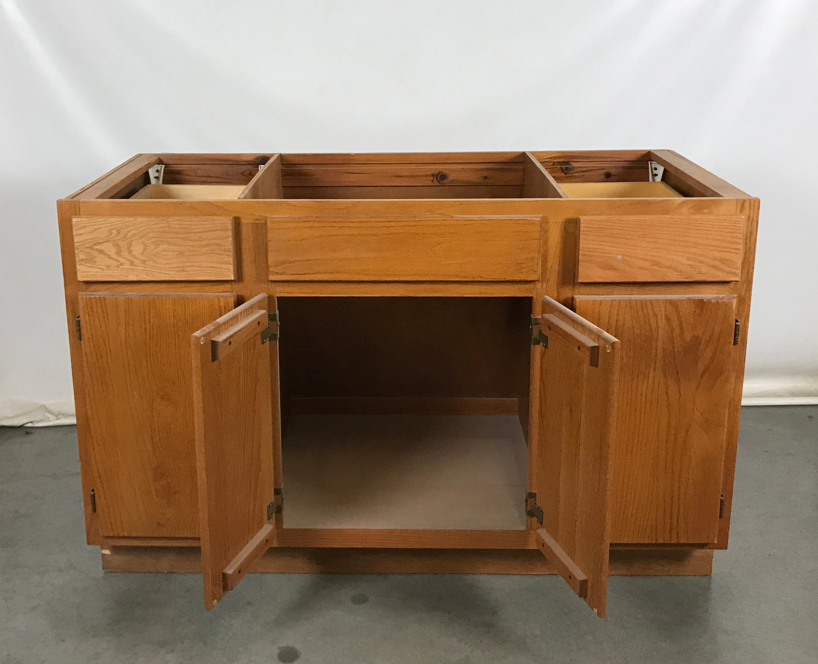 Wooden 54" Base Cabinet