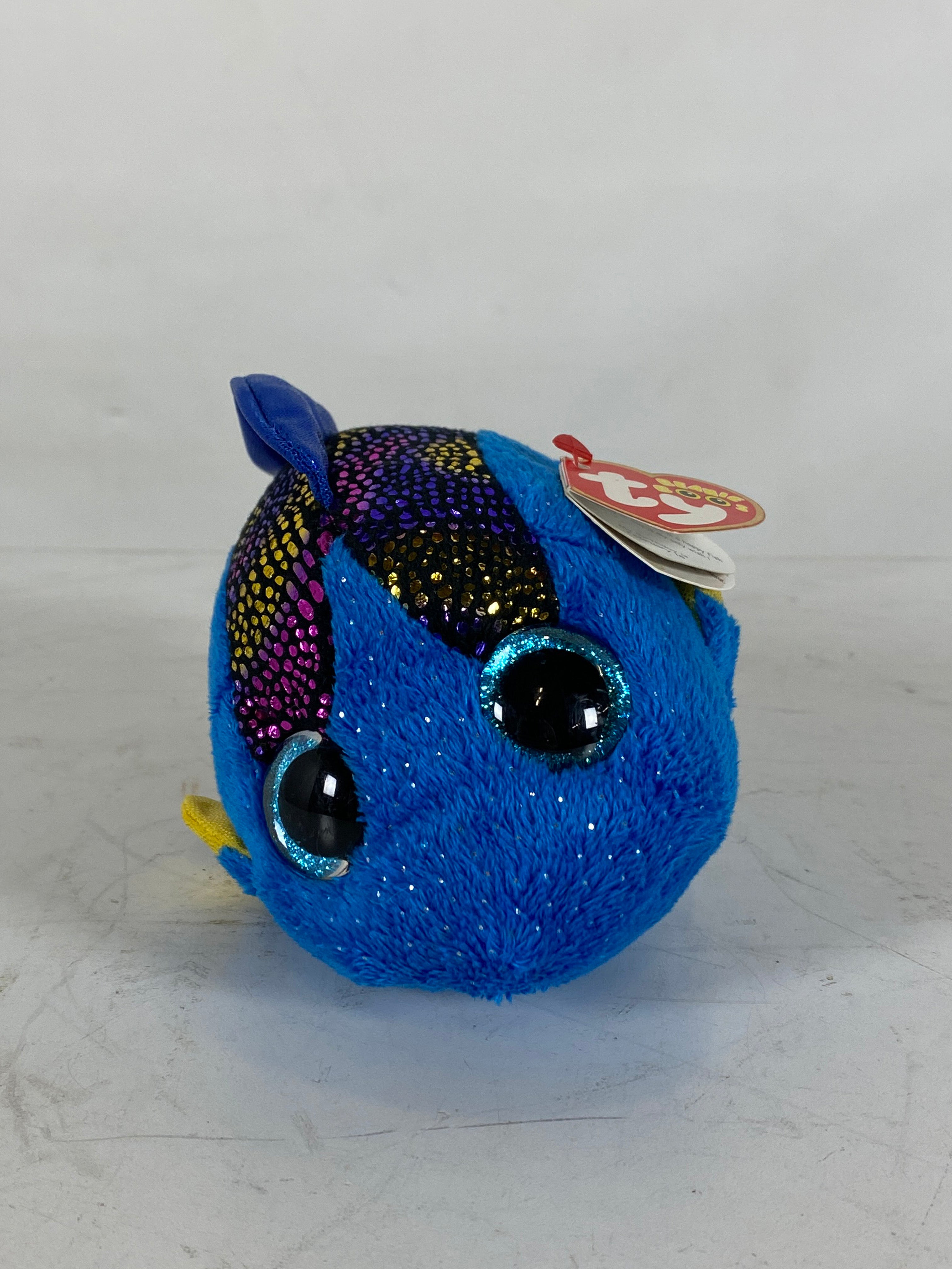 Ty Aqua the Blue Tang Beanie Baby Boo Plush Animal