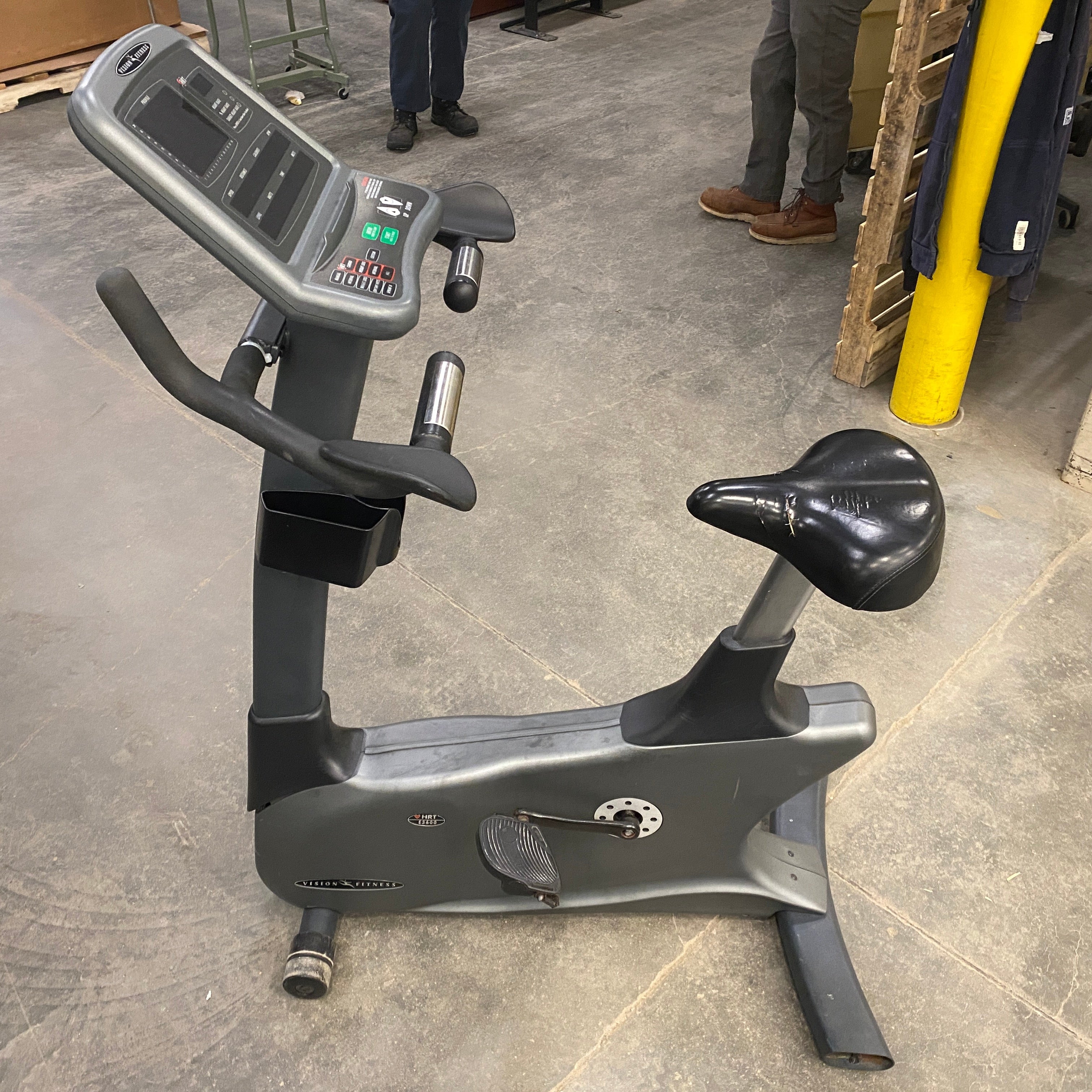 Vision Fitness #HRT-E3600 Stationary Bike Machine