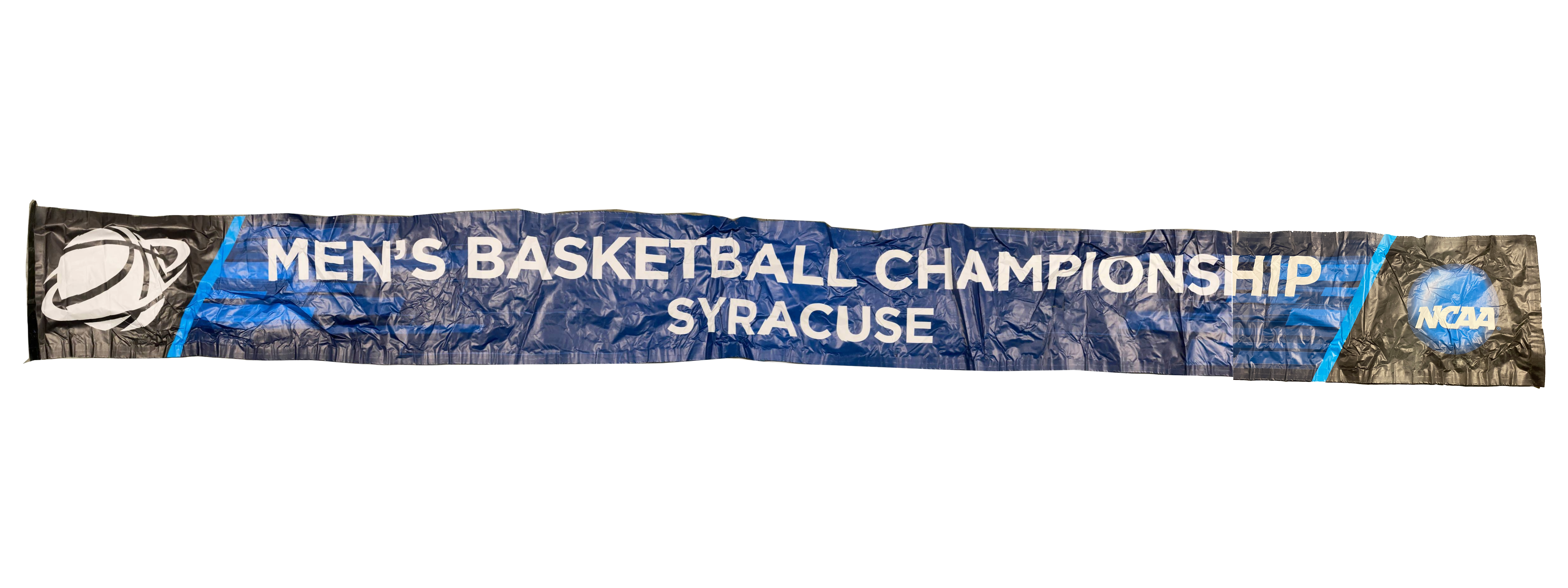 NCAA Men's Basketball Championship Syracuse Banner