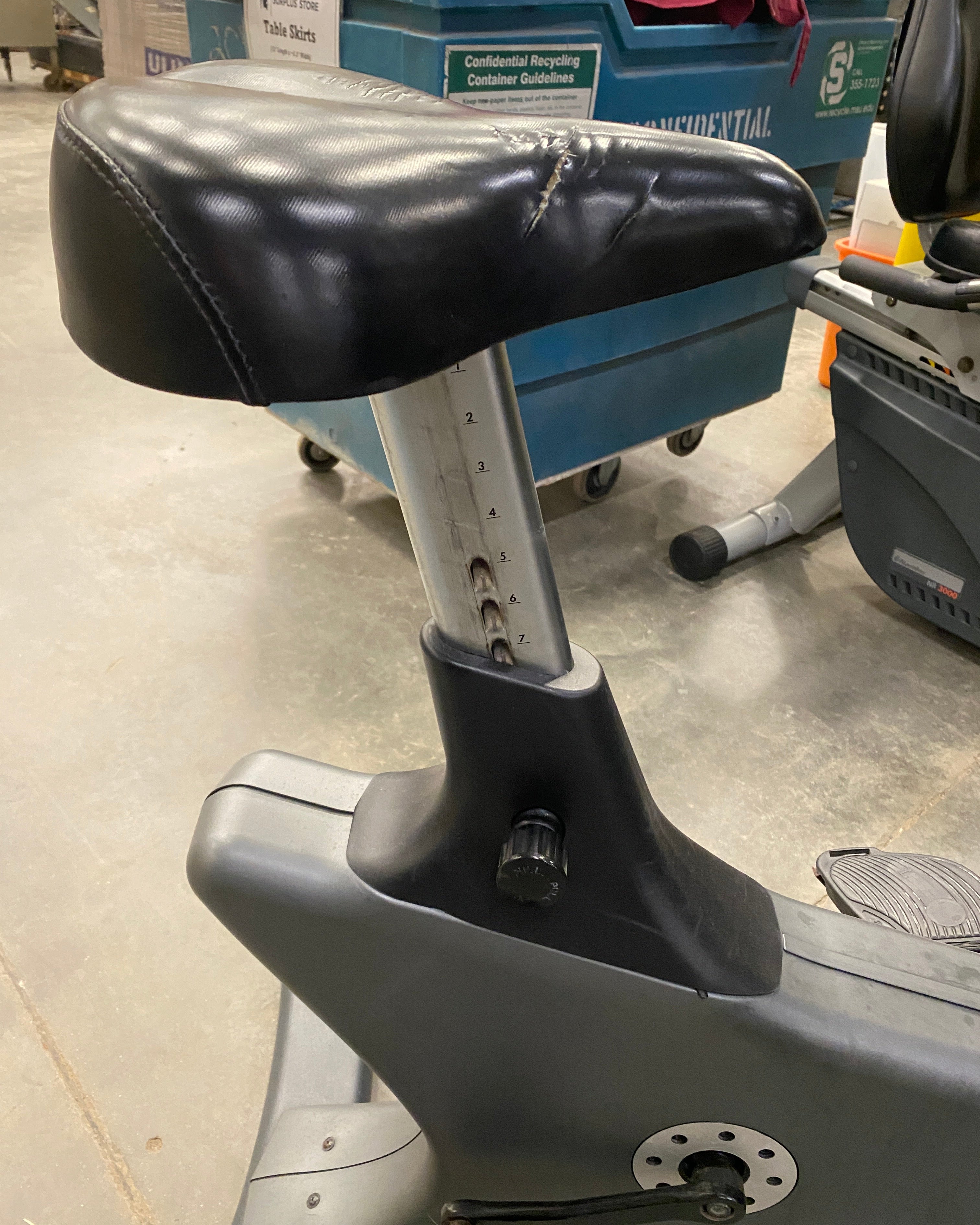 Vision Fitness #HRT-E3600 Stationary Bike Machine