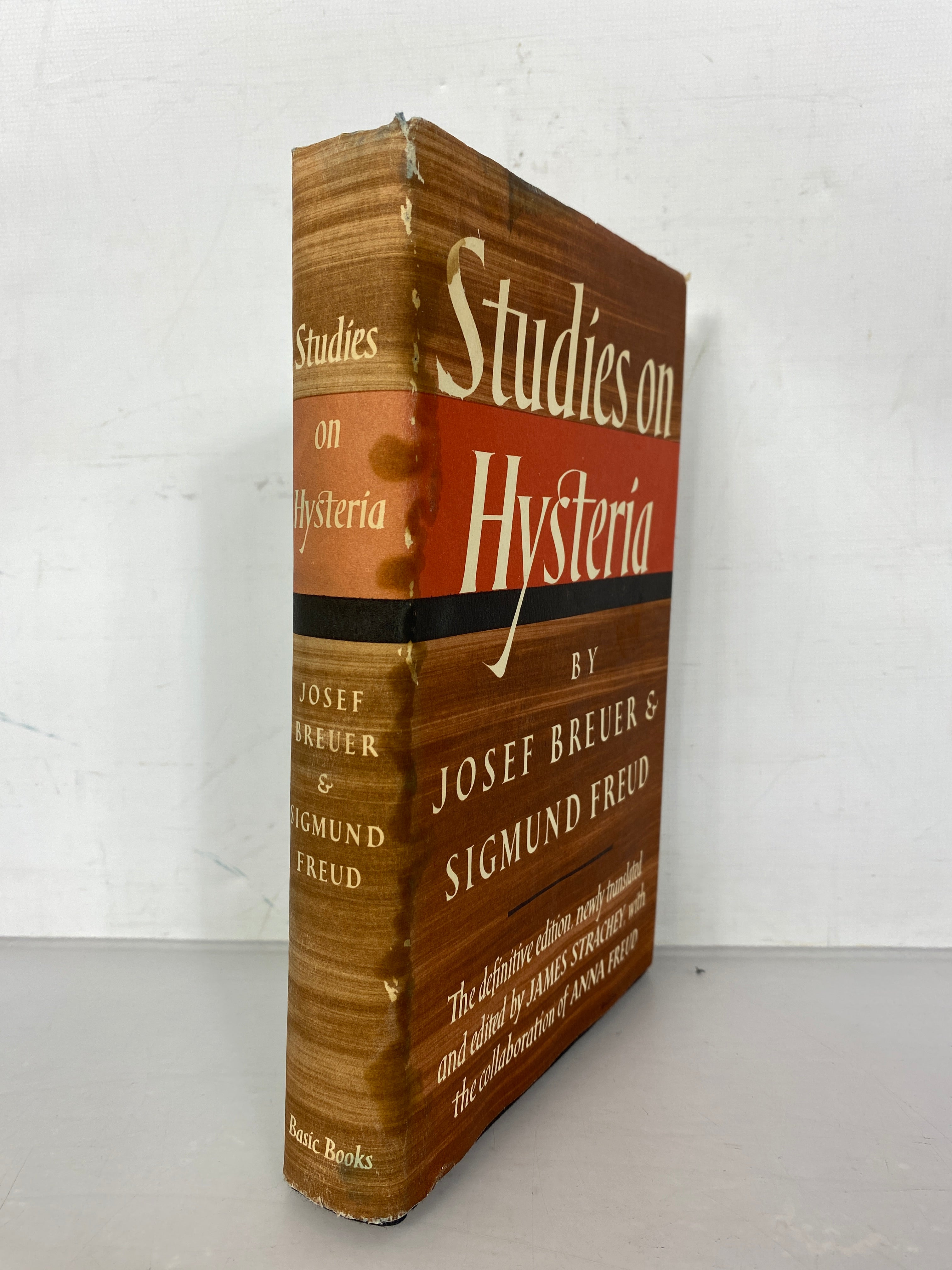 First Edition Studies on Hysteria by Breuer and Freud 1957 HC DJ