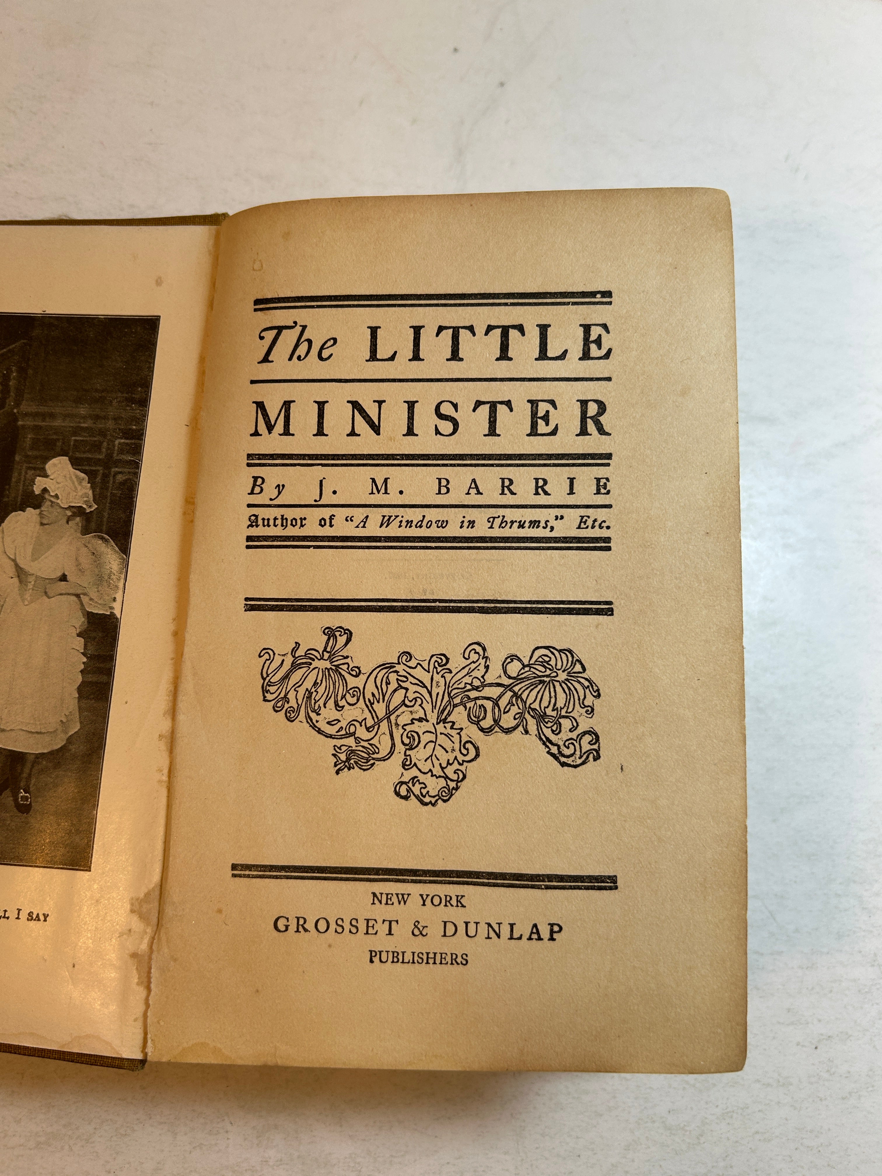 The Little Minister by J.M.Barrie Grosset & Dunlap 1897 HC