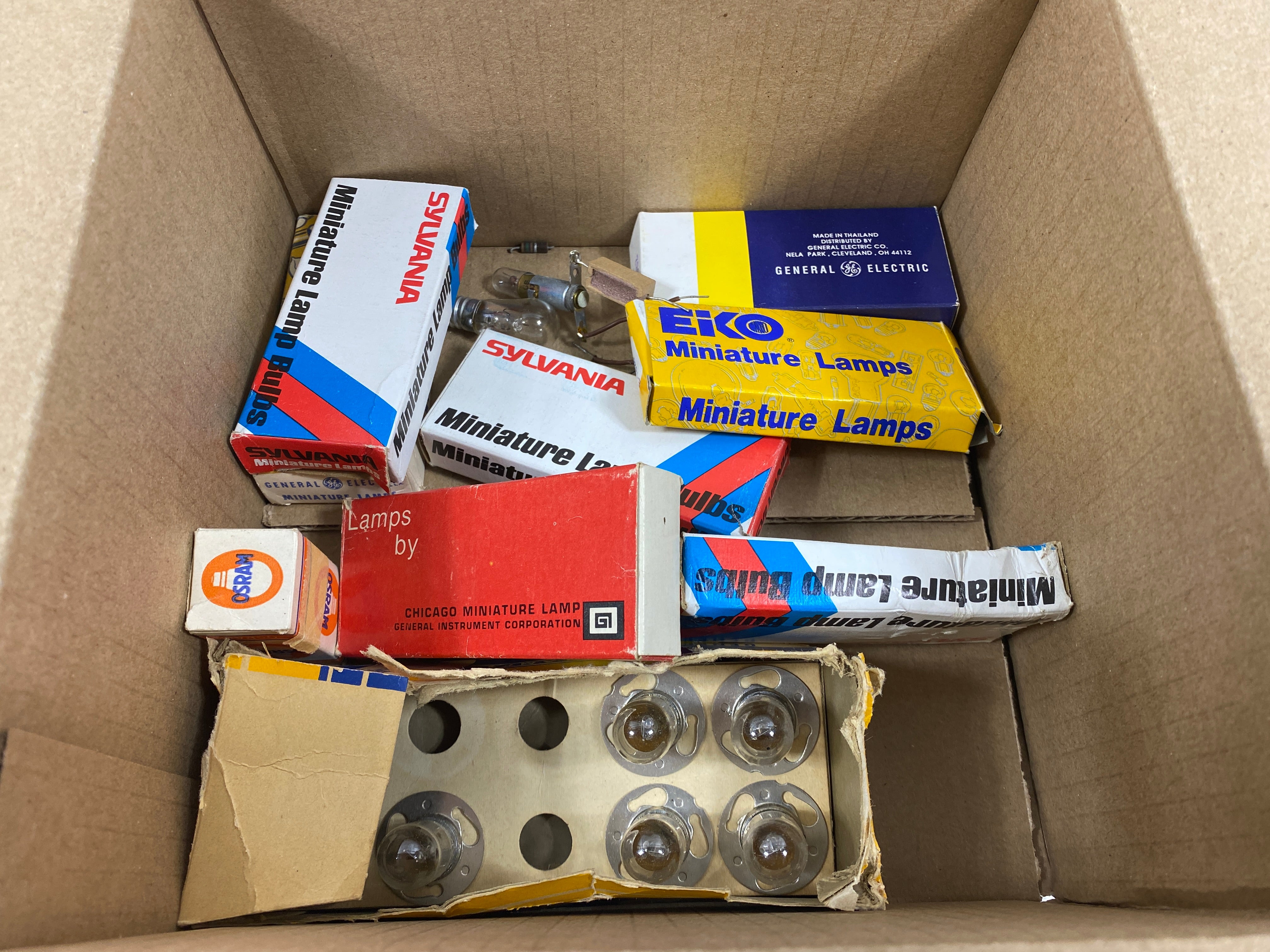 Lot of Miniature Incandescent Lamps