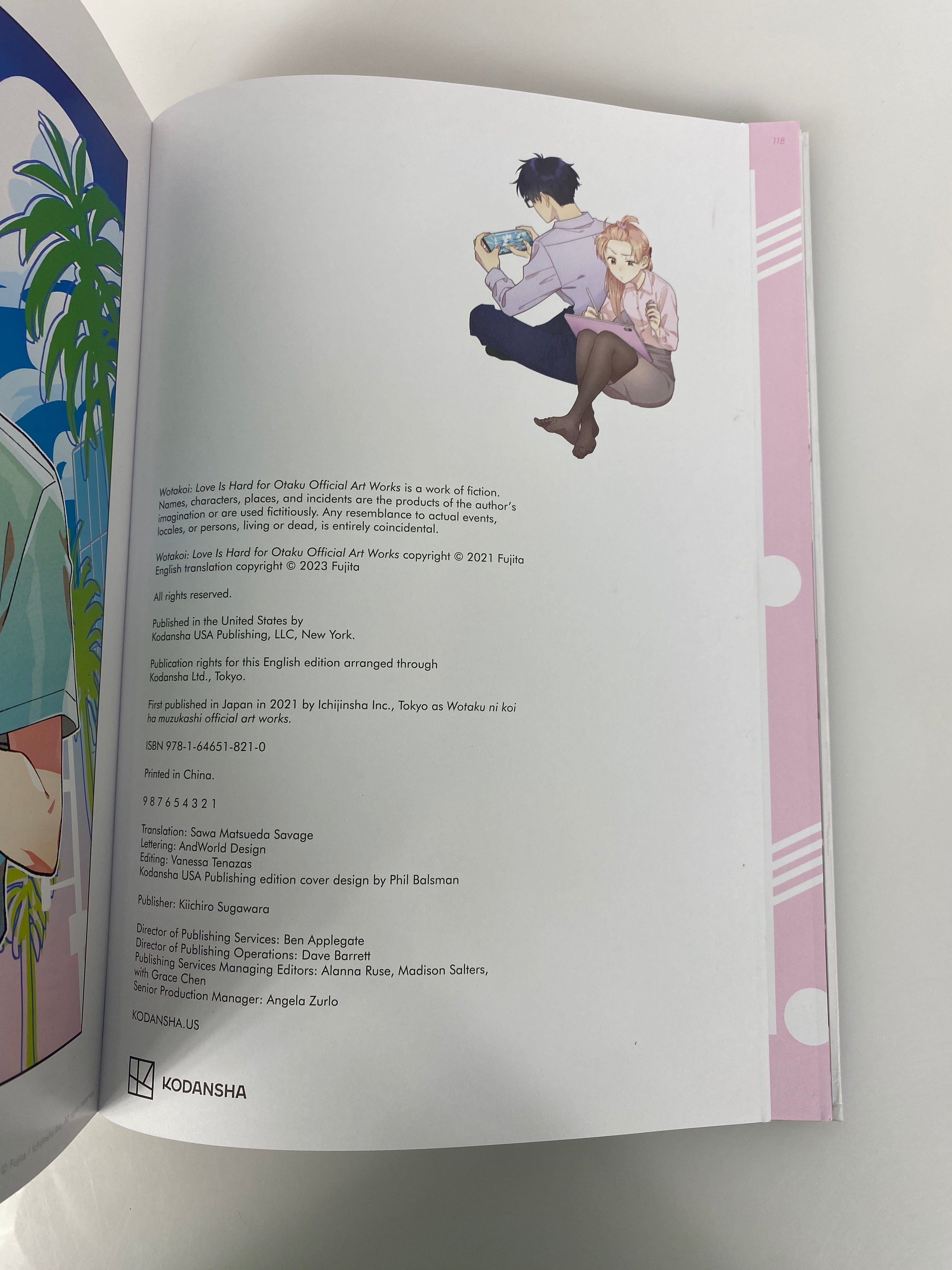 Wotakoi Love is Hard for Otaku Official Art SC Book 2023