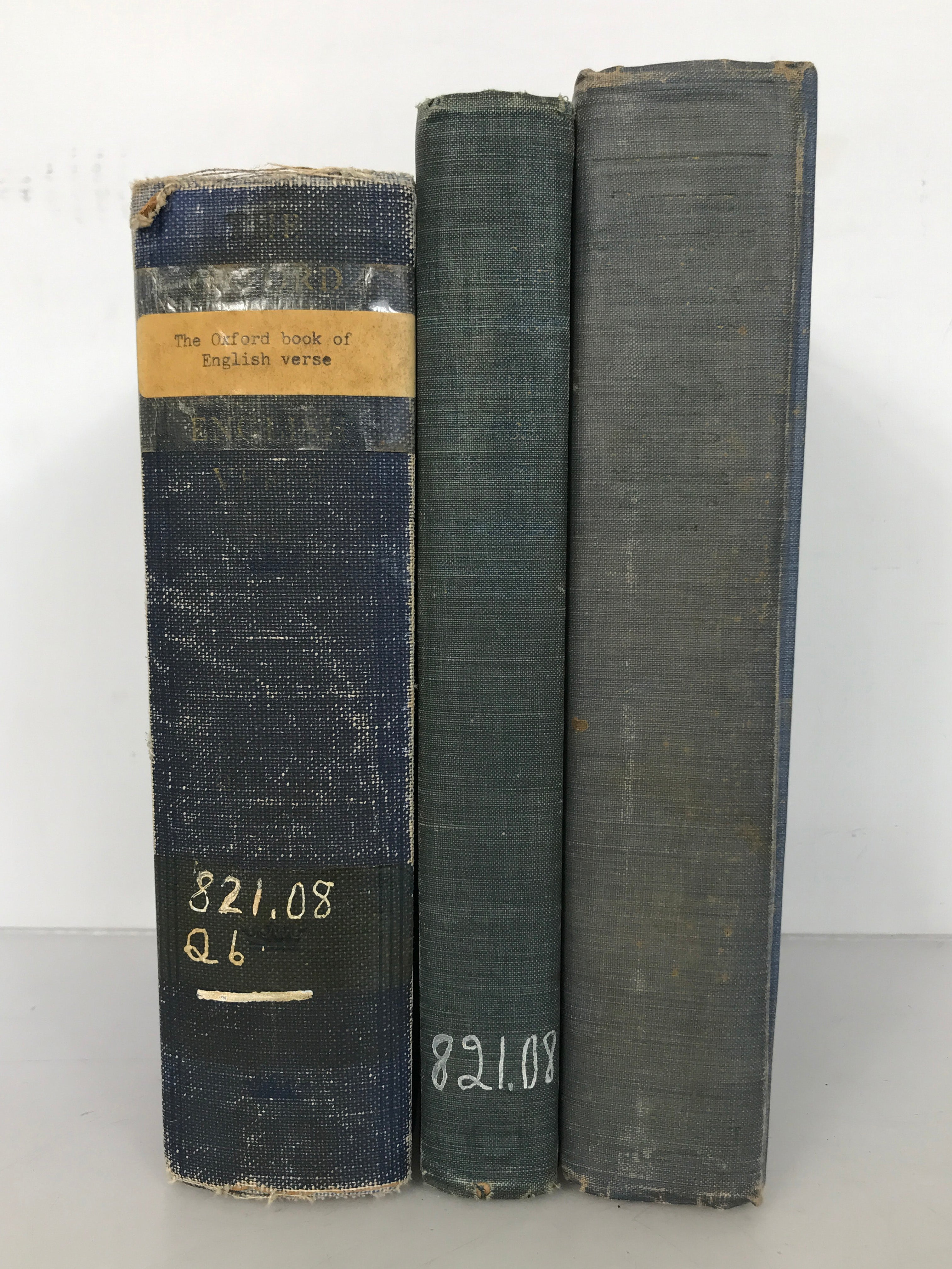 Lot of 3 British Poetry Books 1920s-1950 HC