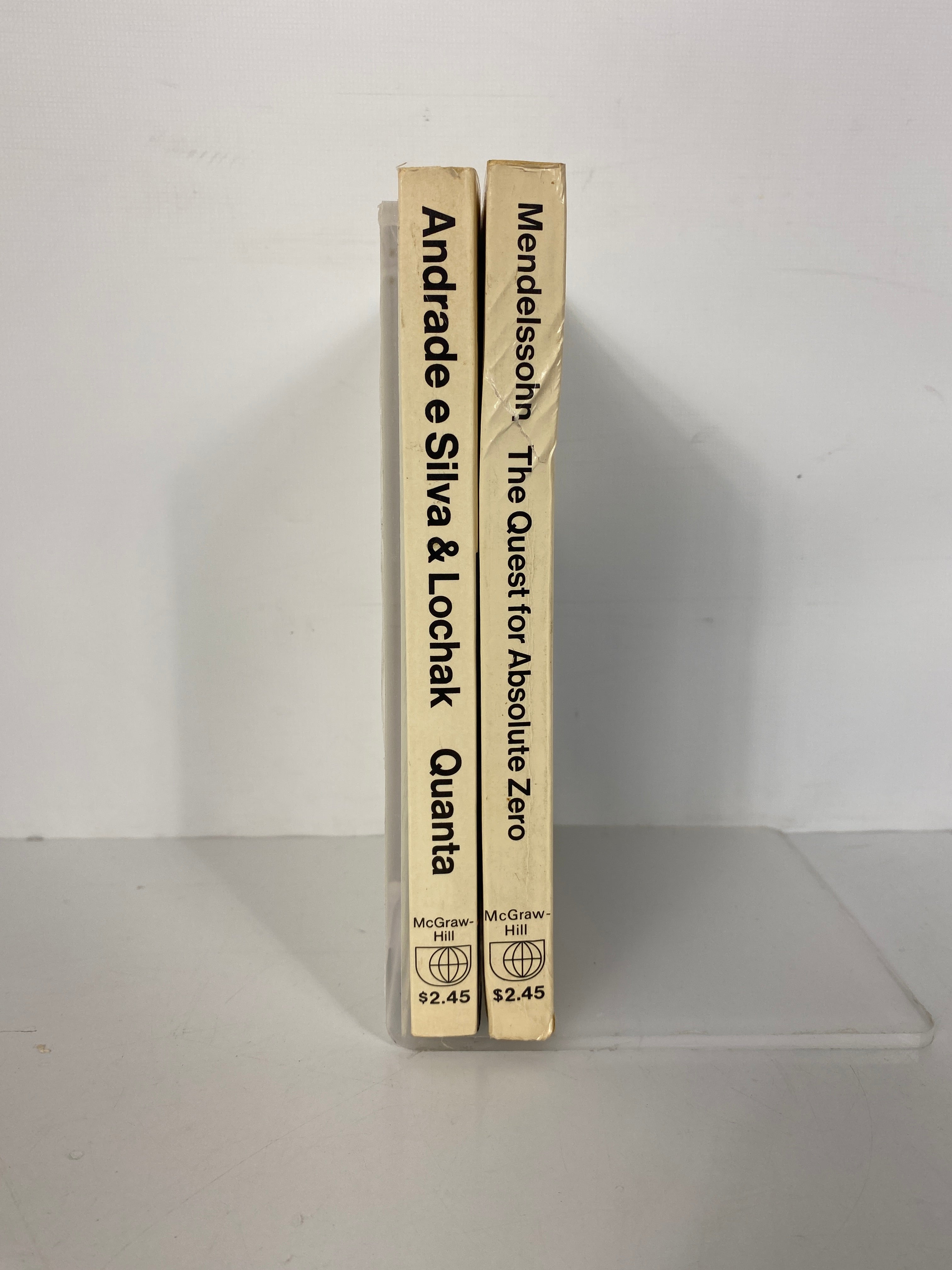 2 Vols: The Quest for Absolute Zero/Quanta 1966-69 World University Library