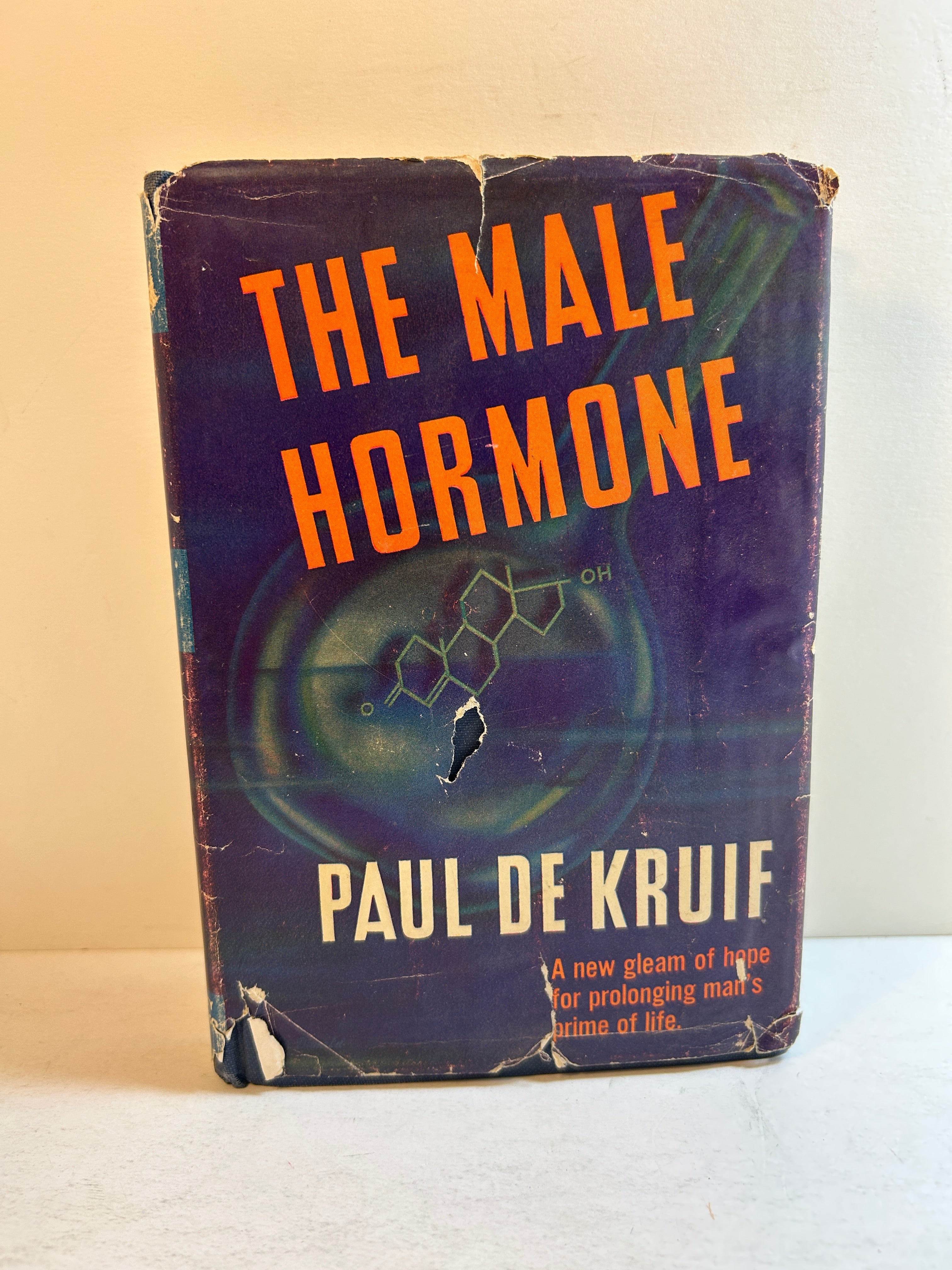 The Male Hormone by Paul de Kruif Garden City Publishing 1945 HCDJ