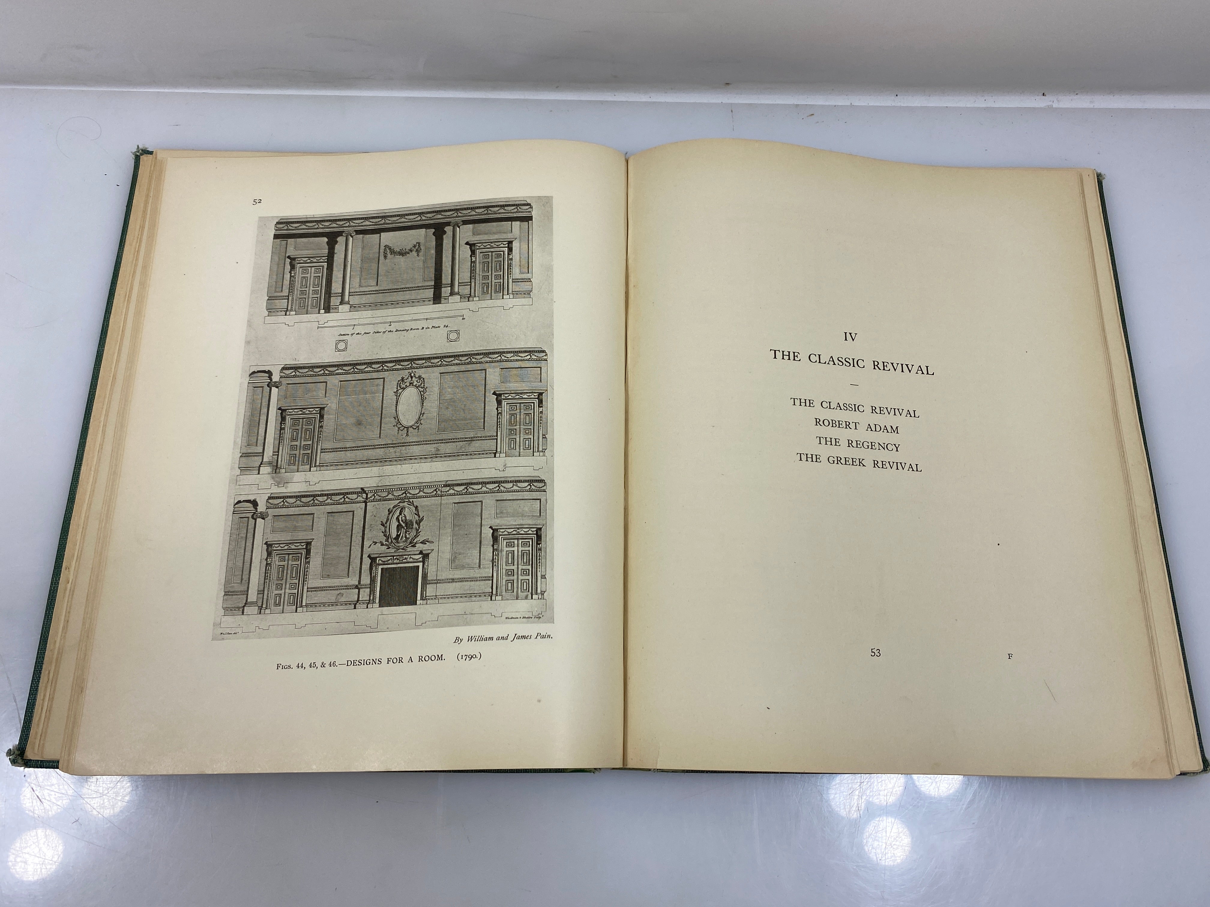 English Interiors in Smaller Houses 1660-1830 by Jourdain Ex-library HC