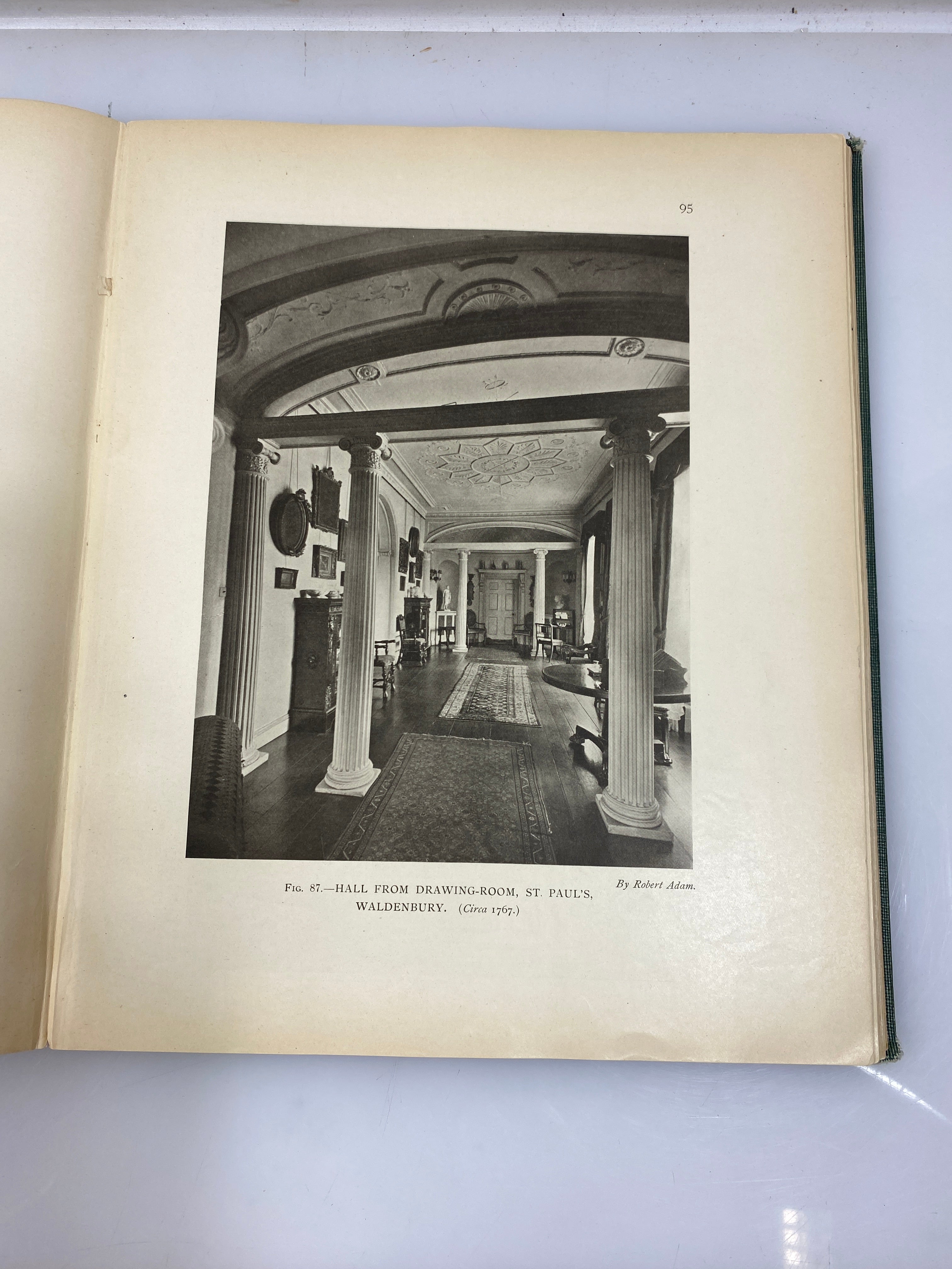 English Interiors in Smaller Houses 1660-1830 by Jourdain Ex-library HC