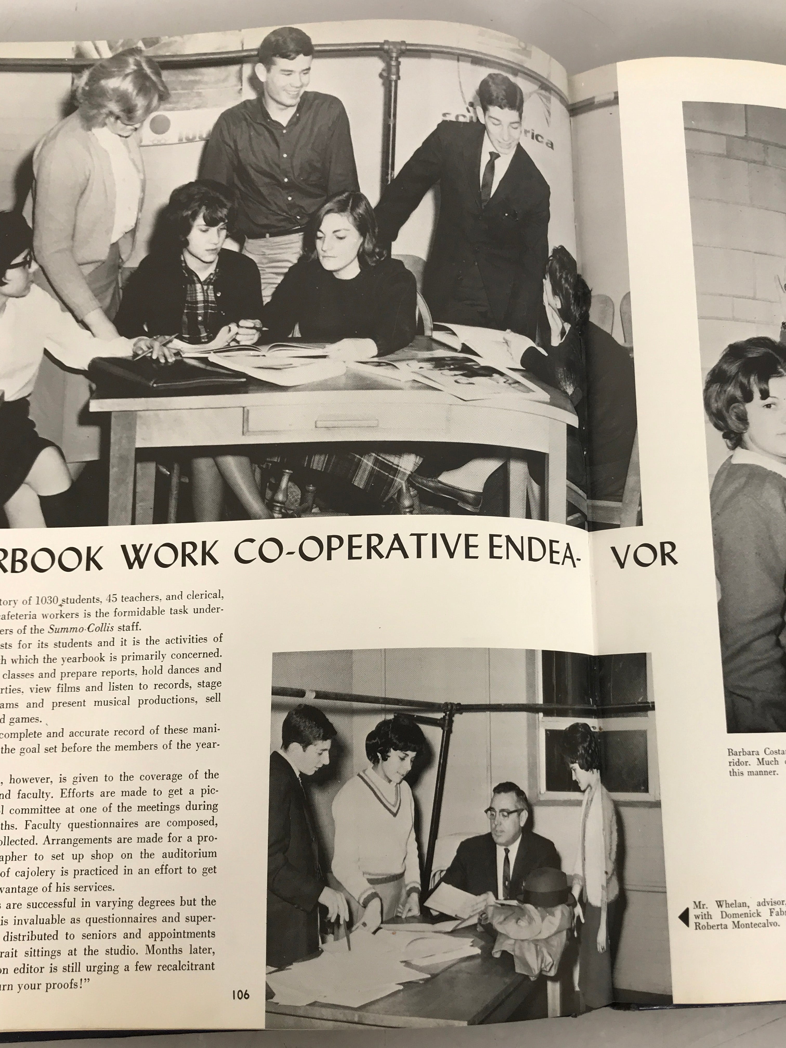 1963 North Providence High School Yearbook North Providence Rhode Island HC