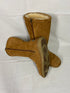 UGG Australia Kenly 1890 Tall Zip Boots Suede Sheepskin Chestnut Women's Size 8