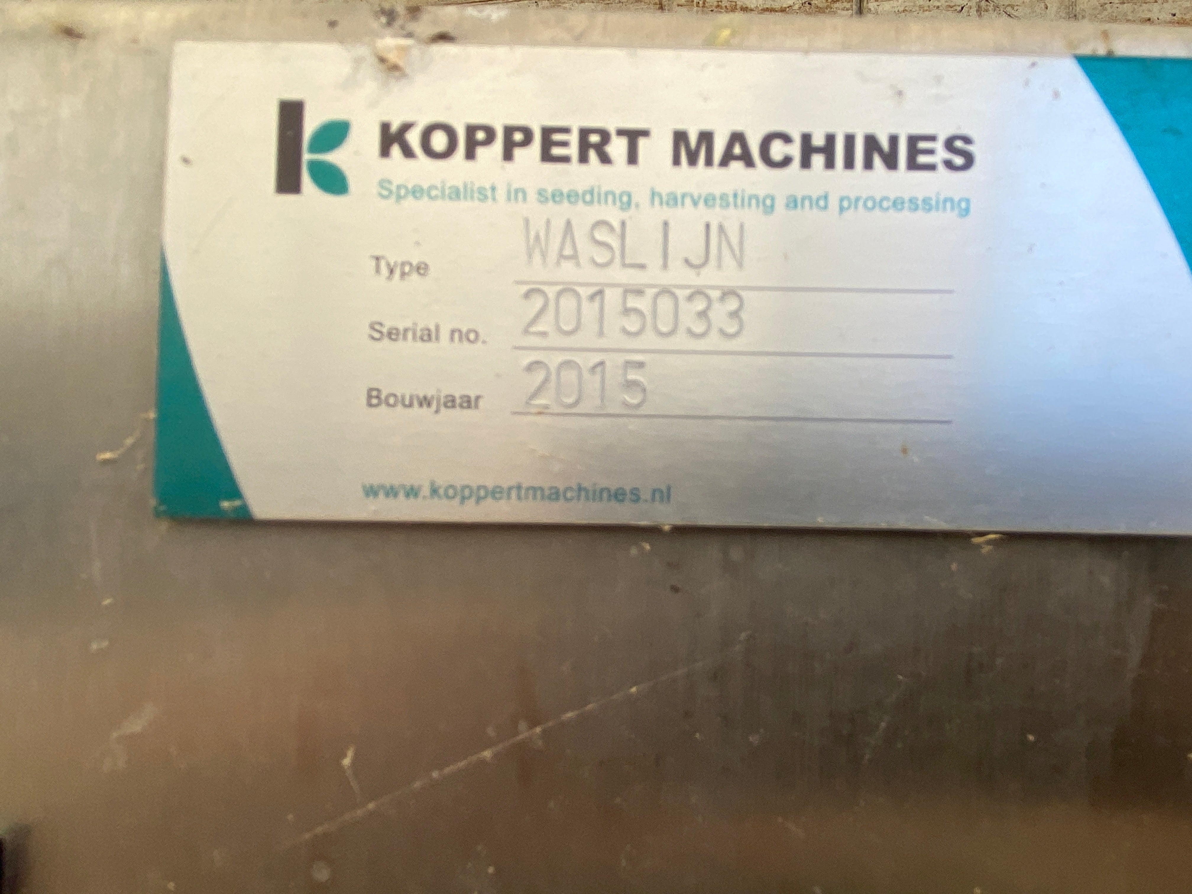 2015 Koppert Vegetable Washer #2