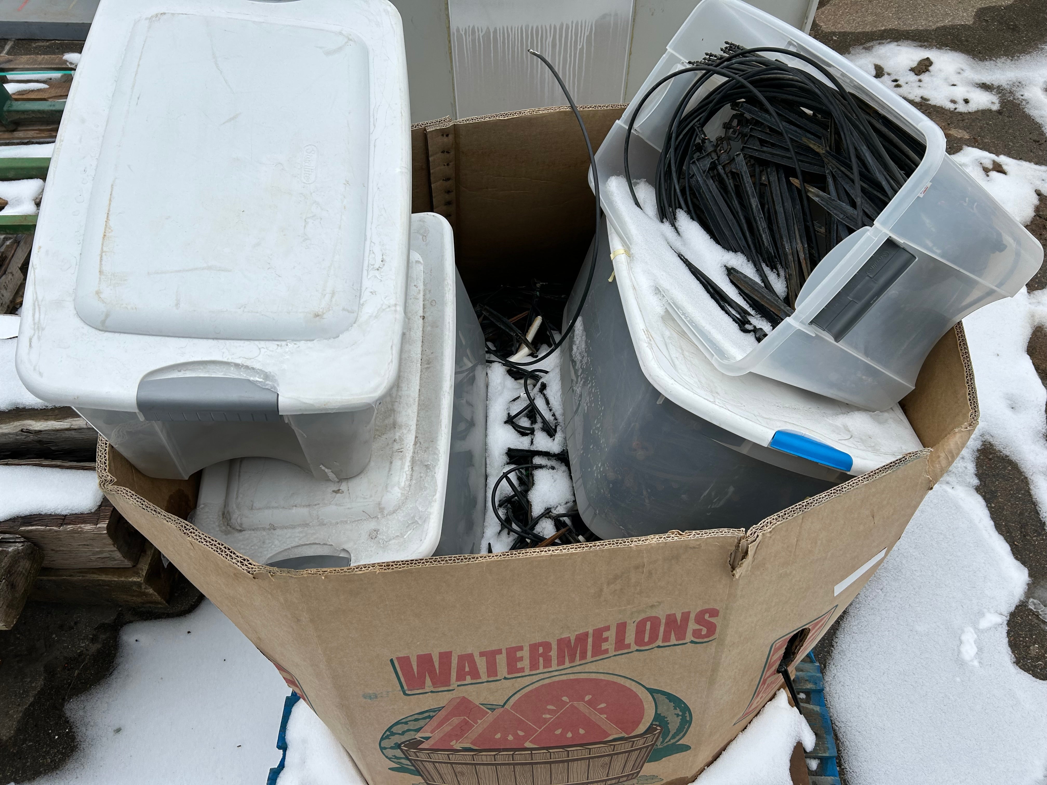 Irrigation Piping Lot