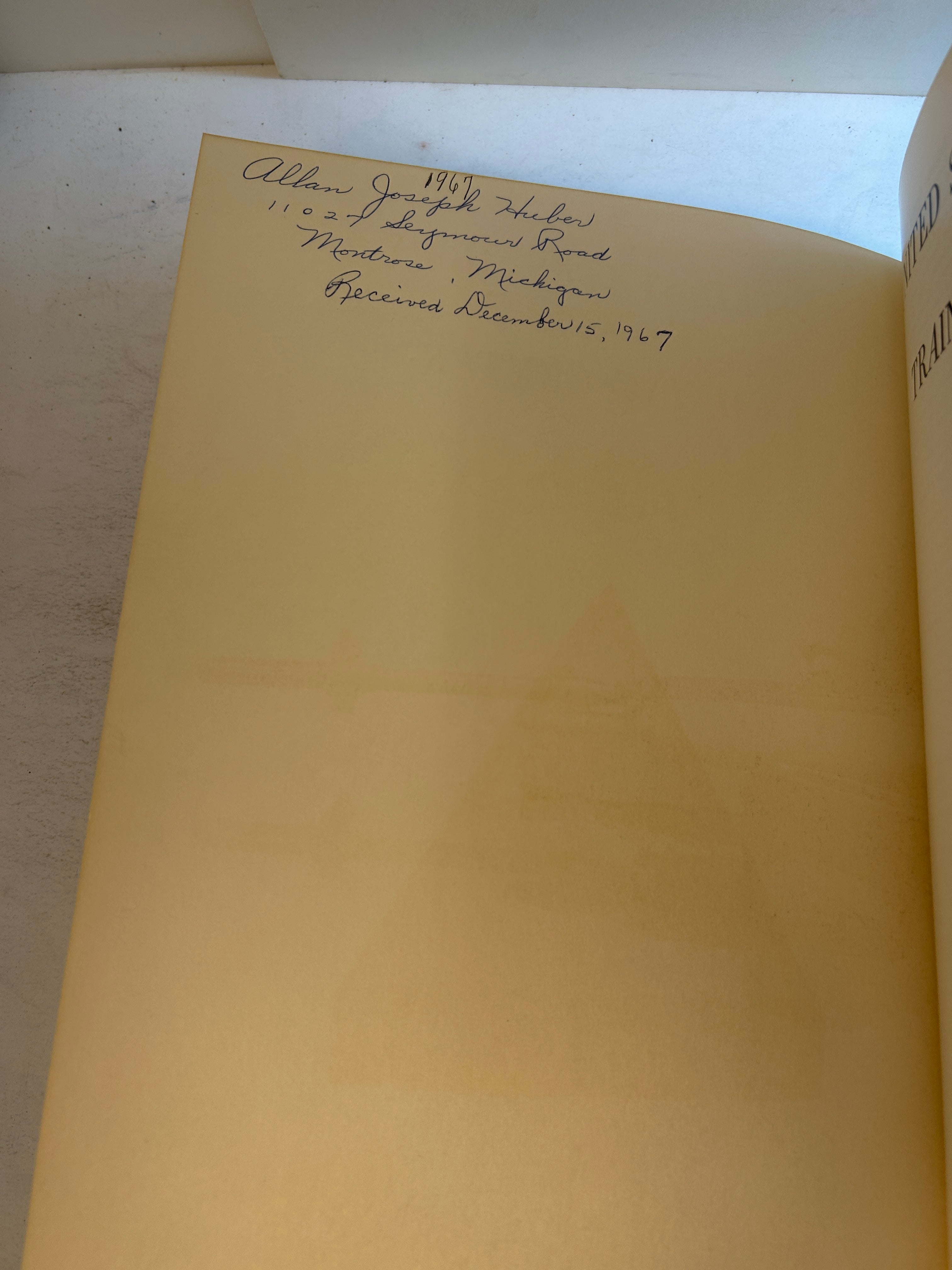 United States Army Training Center Armor Fort Knox, Kentucky 1967 Yearbook HC