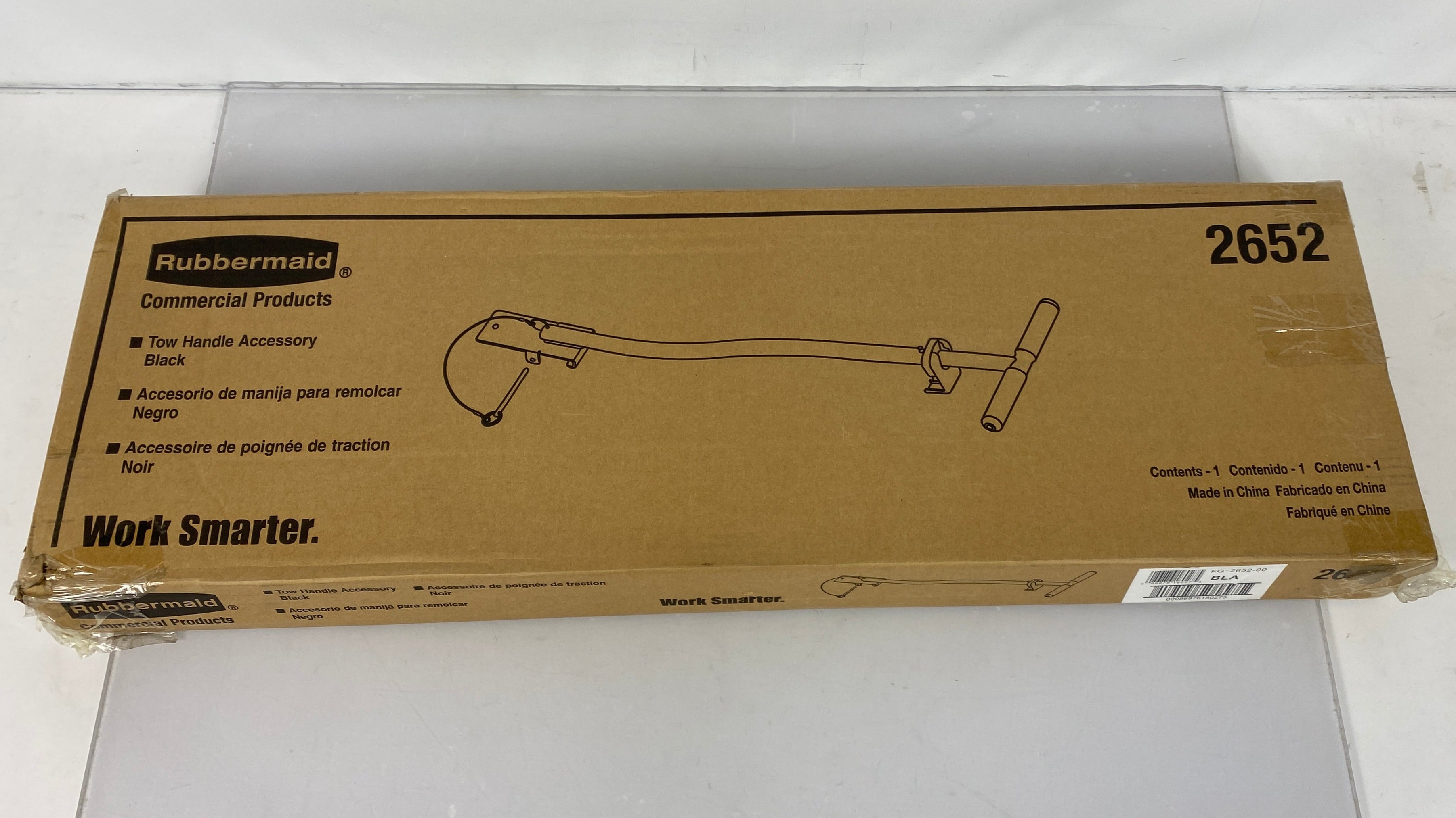 Brute Rubbermaid Black Tow Handle Accessory #2652