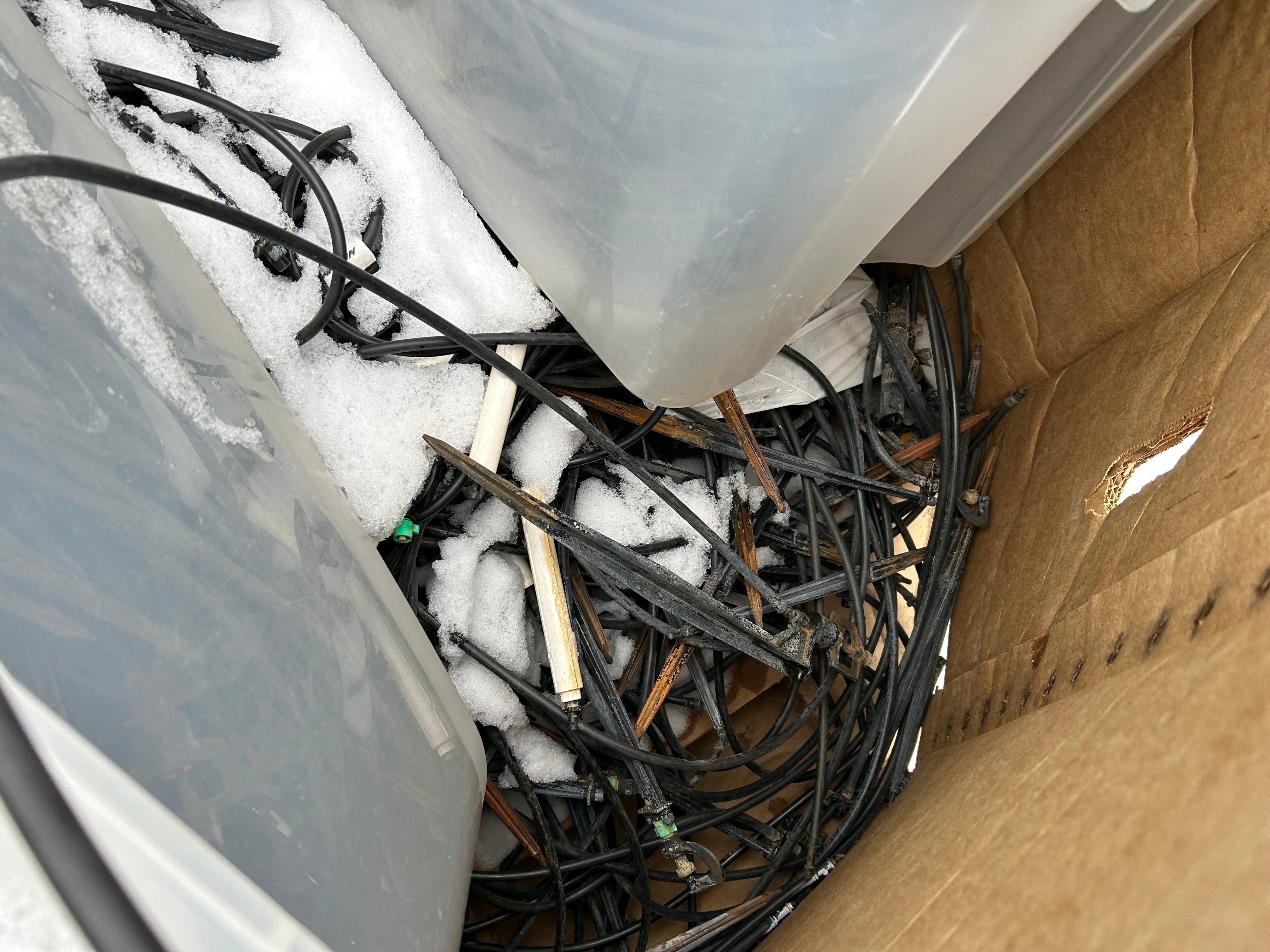 Irrigation Piping Lot