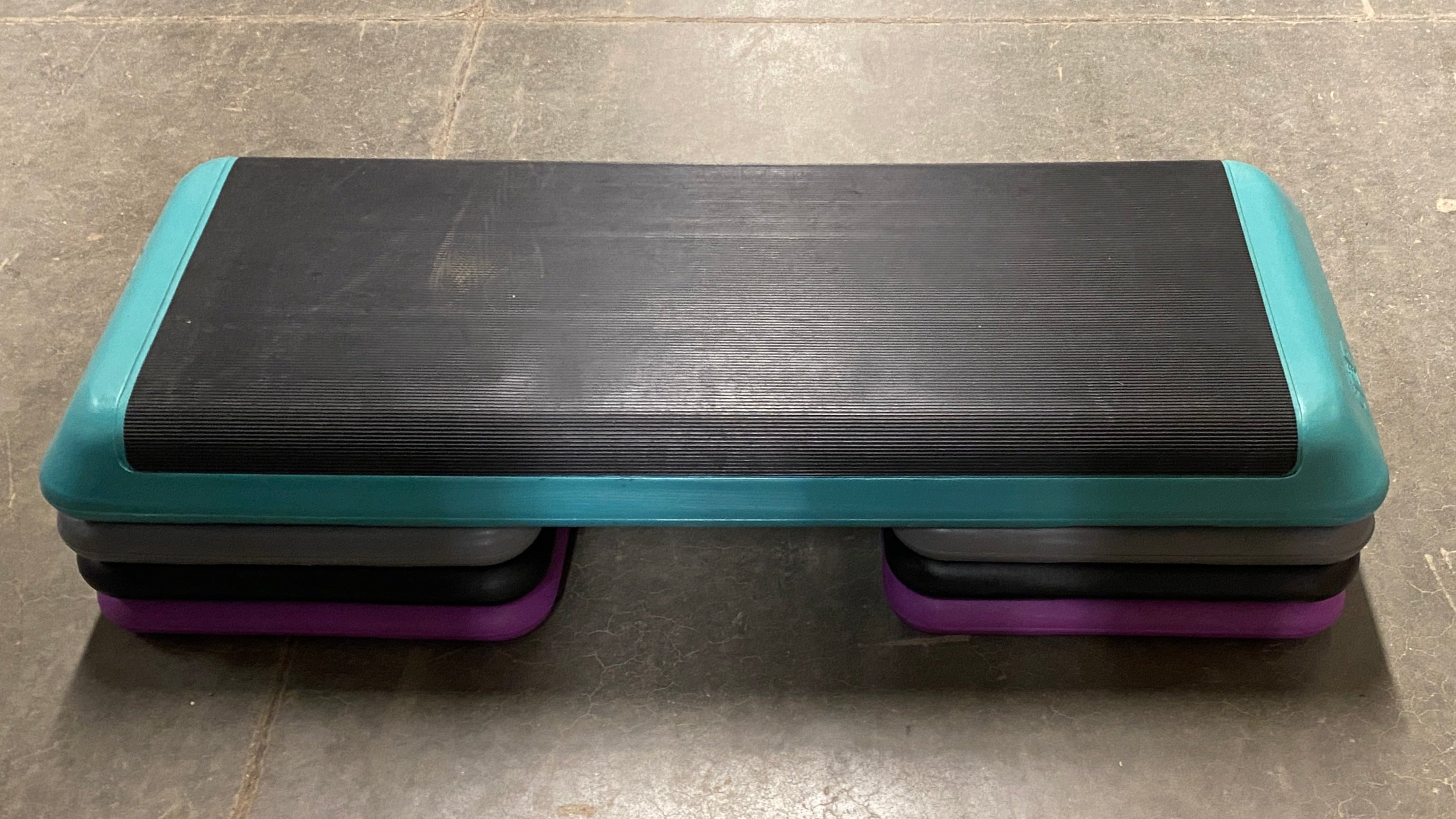 STEP Multicolored Jumping Fitness Step Combo