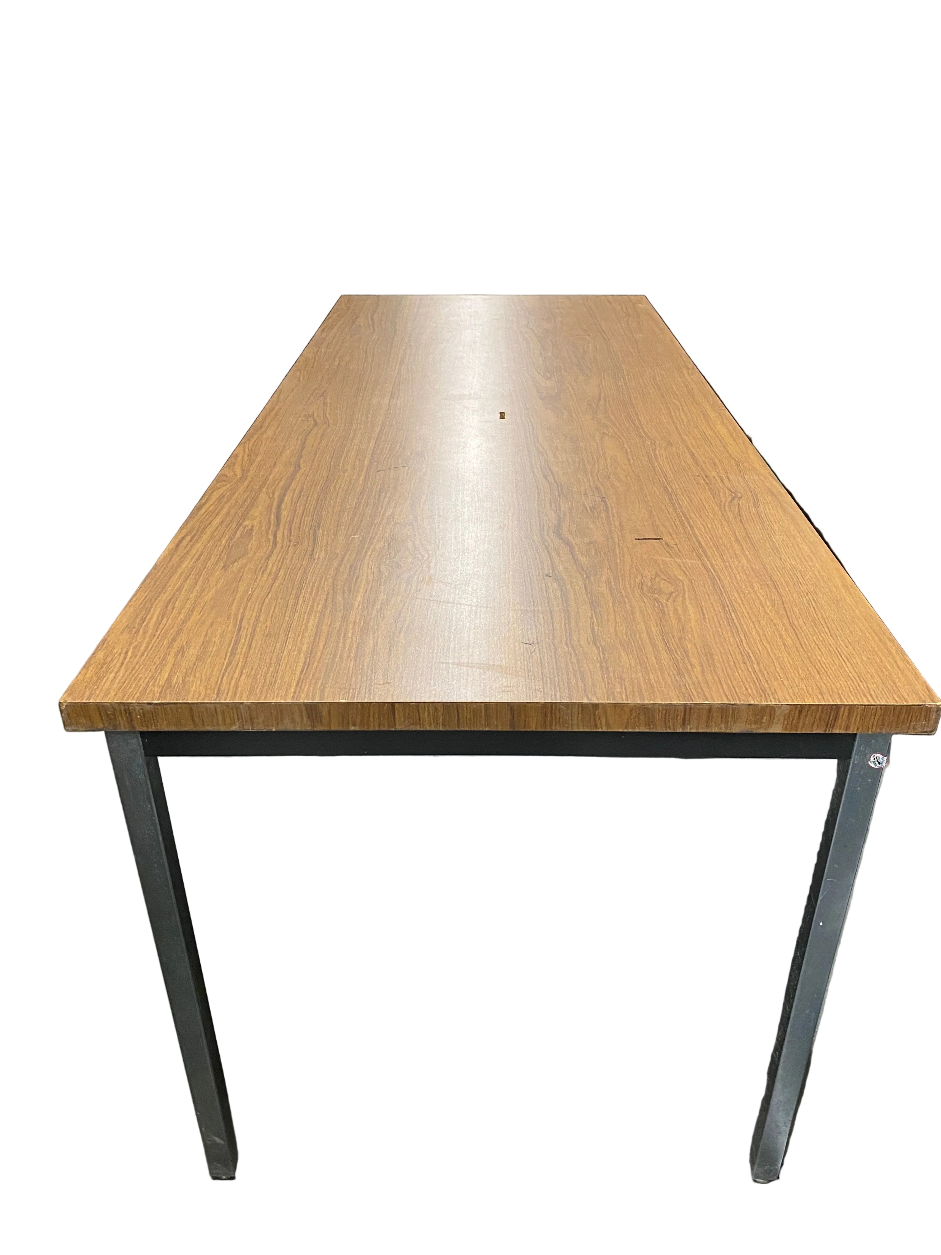 Wooden Brown Laminate Rectangular Table
