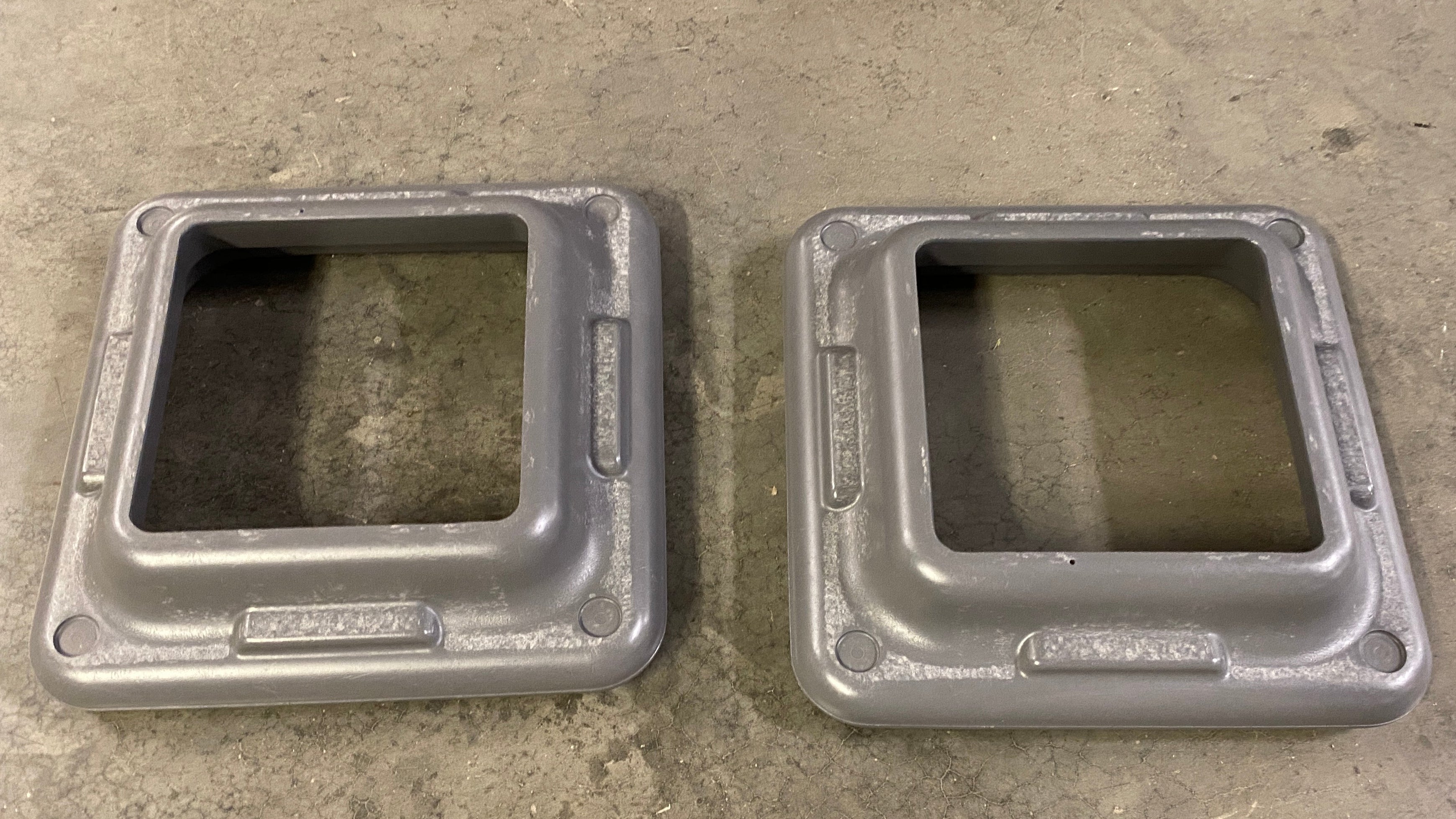 STEP Fitness Grey Jumping Fitness Step Base