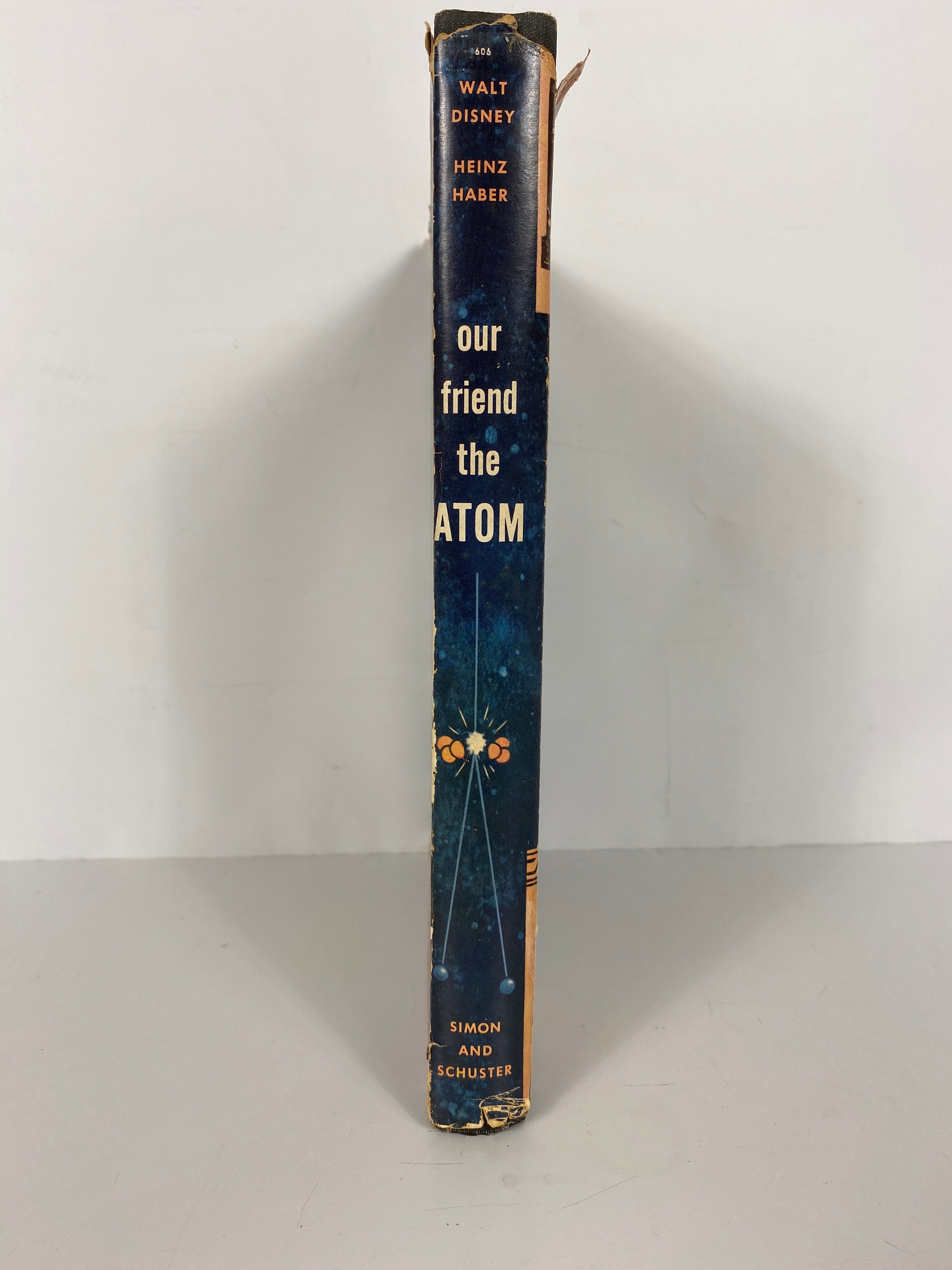 The Walt Disney Story of Our Friend the Atom by Haber 1956 HCDJ