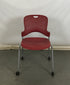 Herman Miller Red Rolling Chair