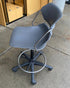 American Seating "Action Stacker" Grey Office/Swivel Chair