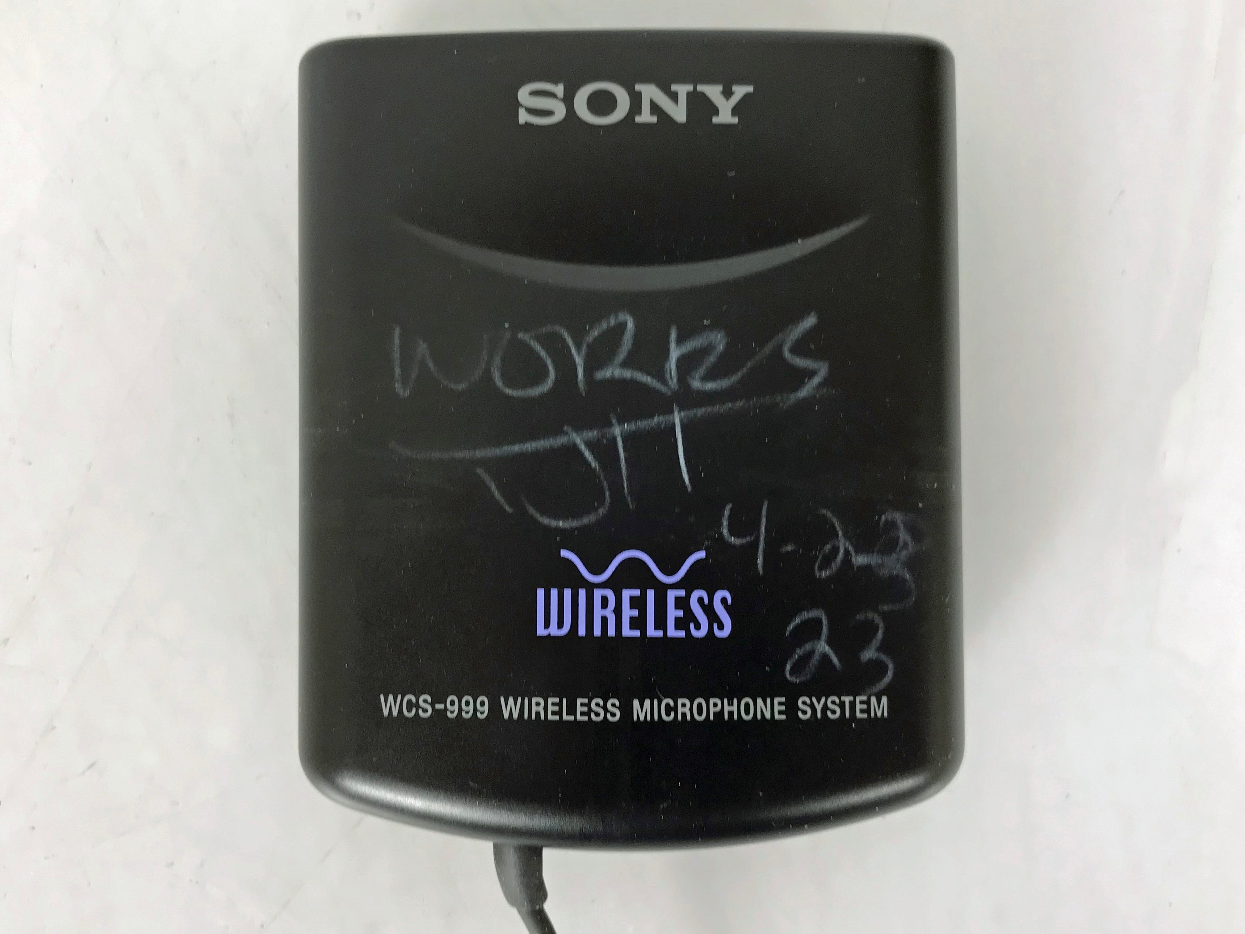 Sony WCS-999R Wireless Microphone Receiver
