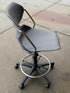 American Seating "Action Stacker" Grey Office/Swivel Chair