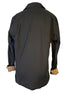 Burberry London Black Long Sleeve Button Down w/ Nova Check in Cuffs and Collar Men's Size L
