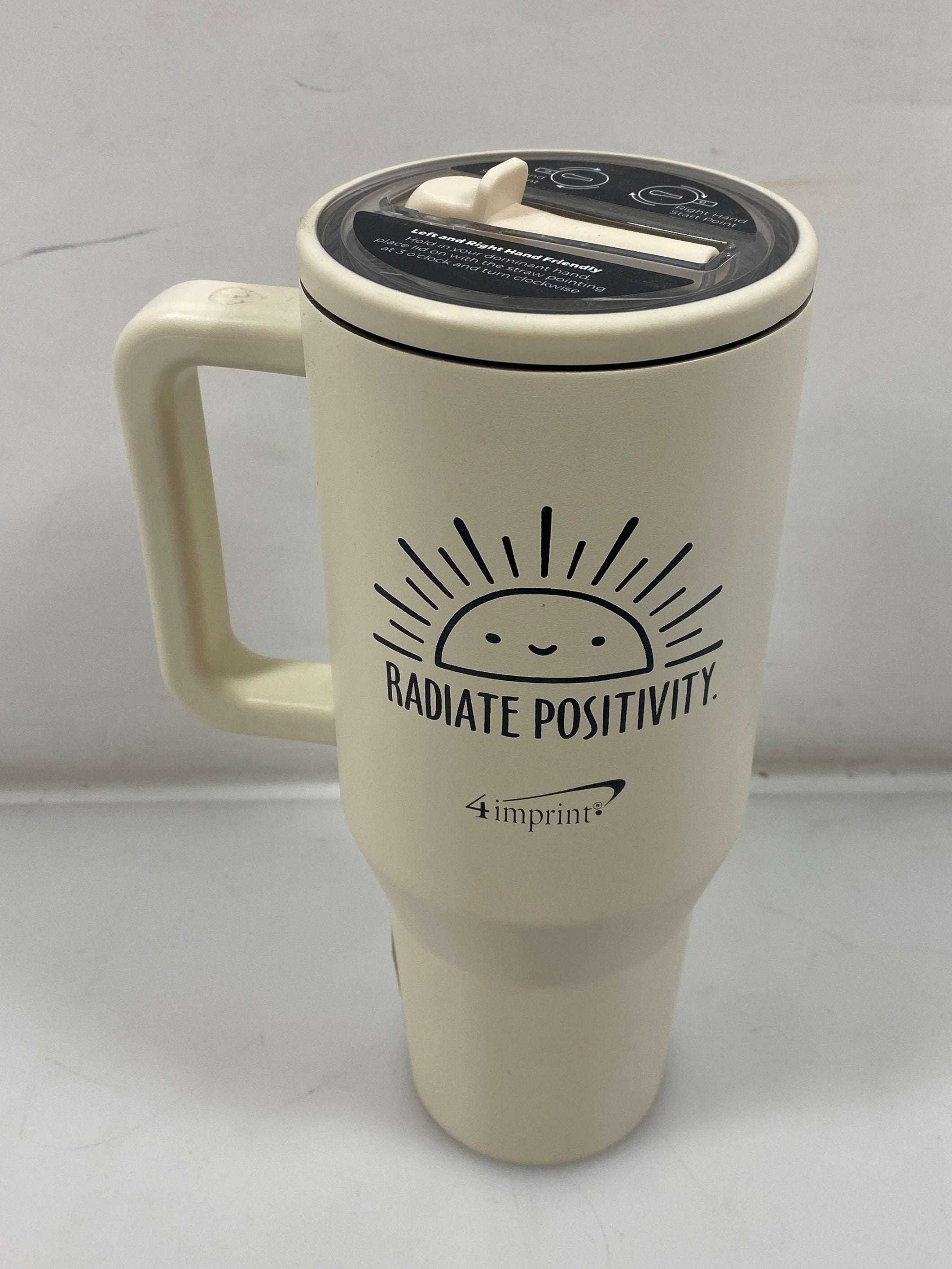 HydroJug Beige 40oz Travel Tumbler
