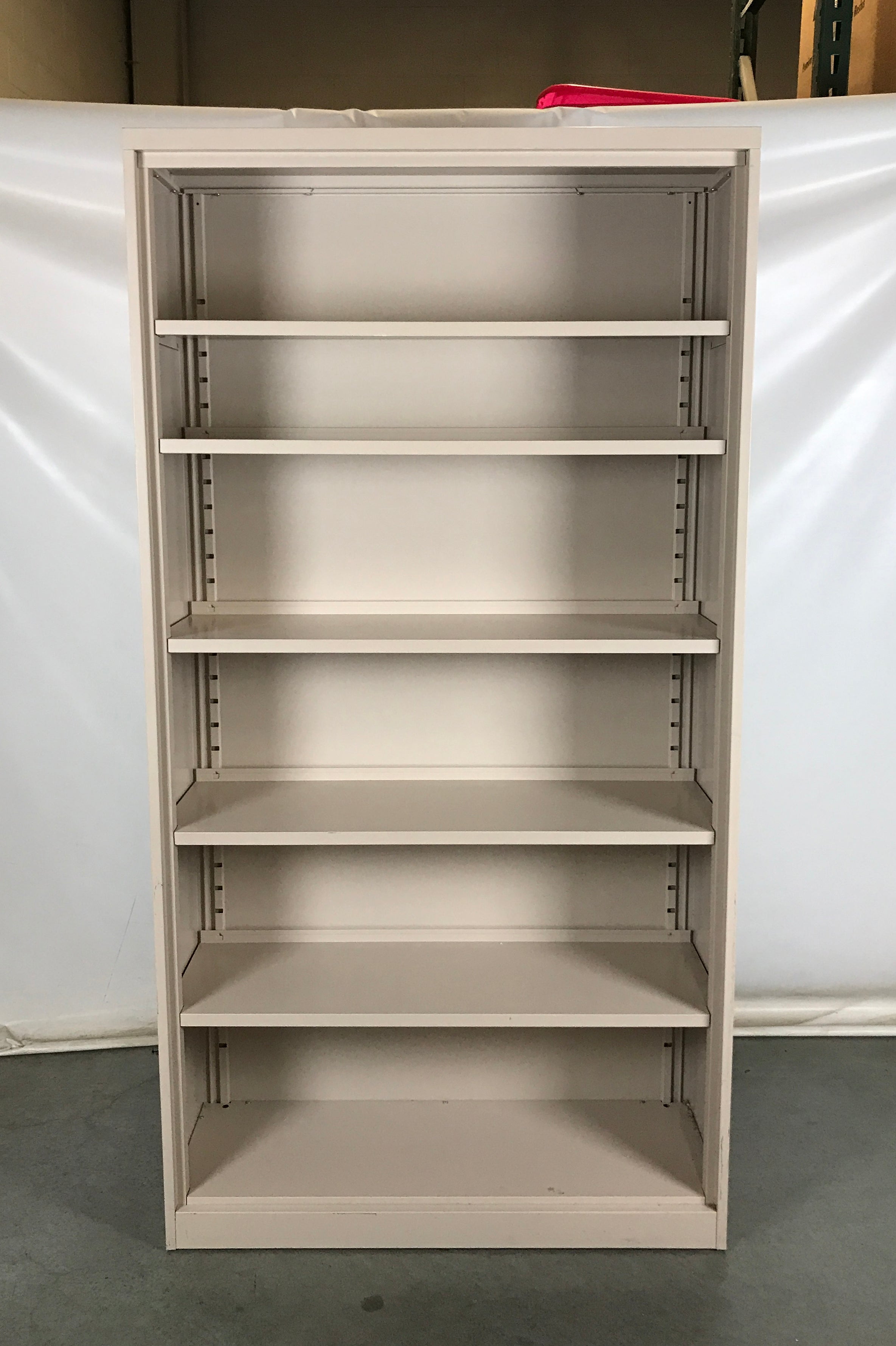 Steelcase Cream Metal Shelf