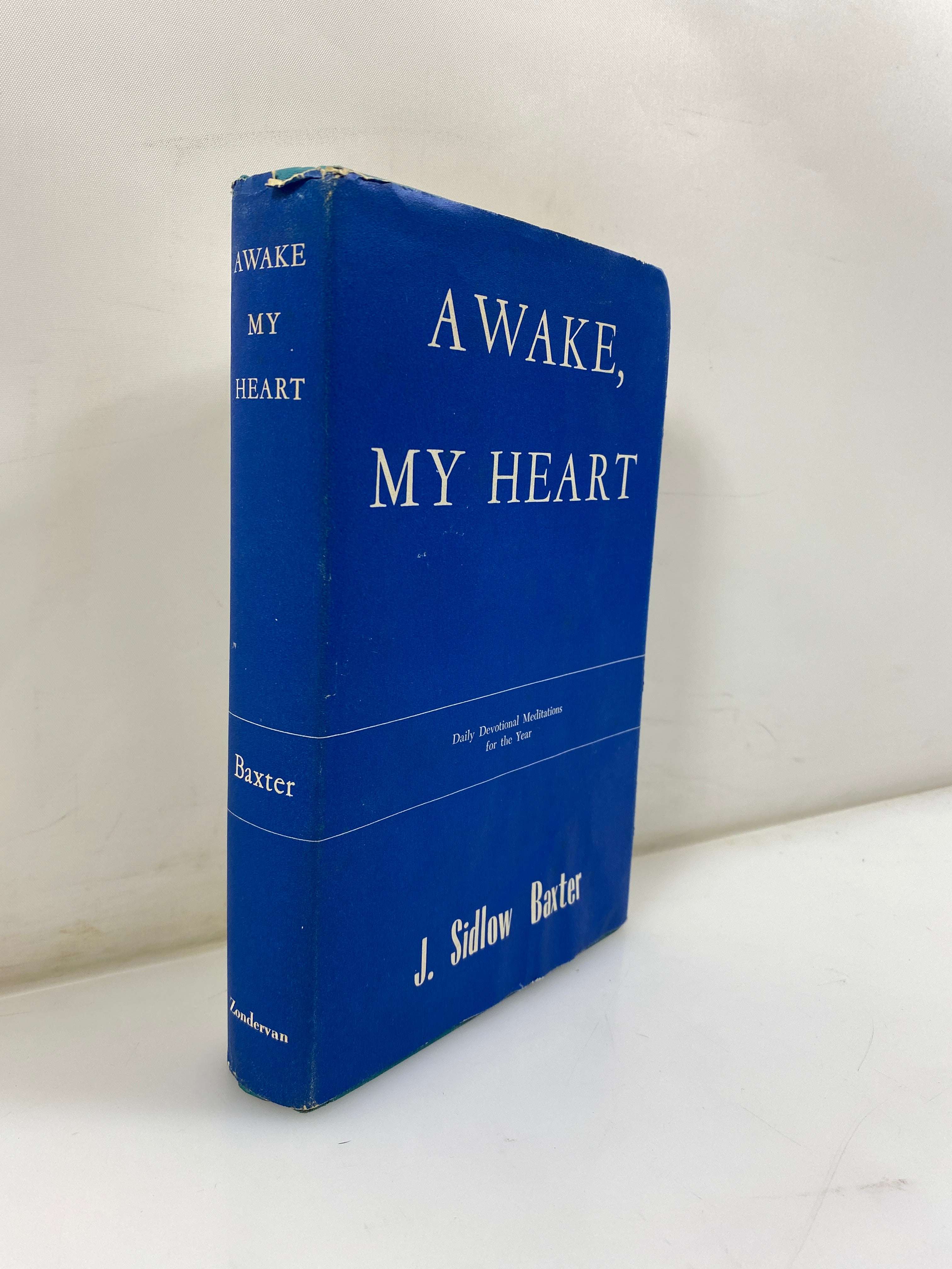 Awake, My Heart by Baxter Zondervan Publishing 3rd US Ed. 1962 HCDJ