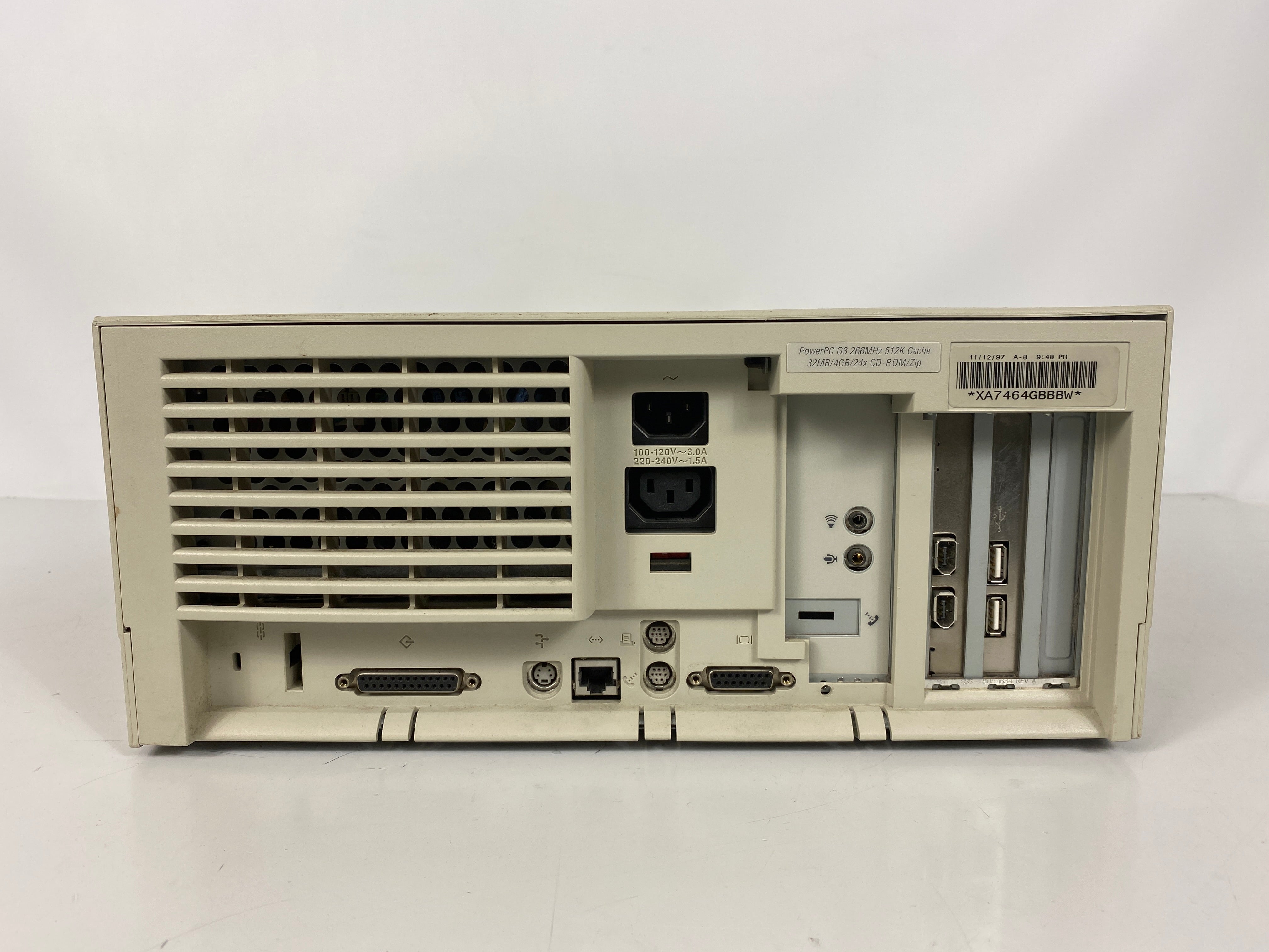 Vintage Apple Macintosh PowerPC G3 266MHz Computer