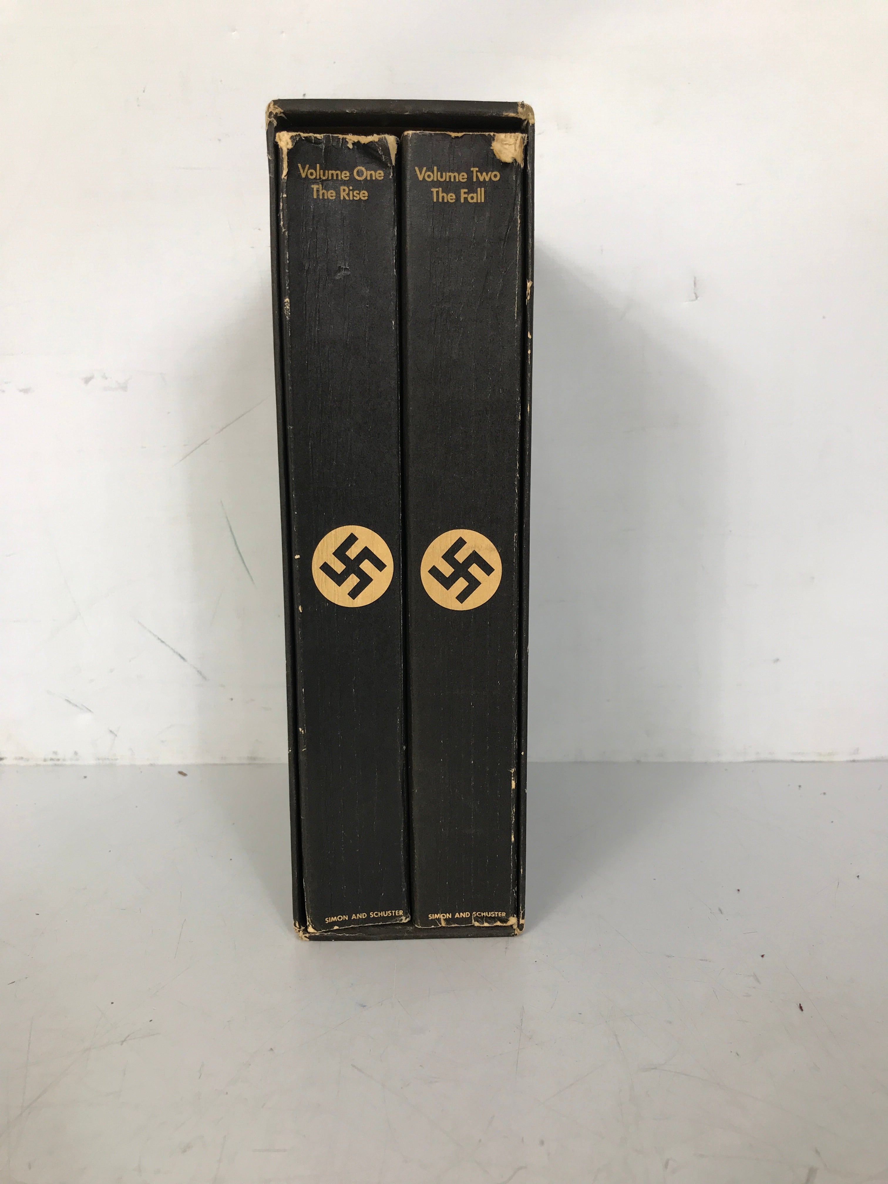 The Rise and Fall of the Third Reich Shirer 1966 1st PB Ed Slipcase