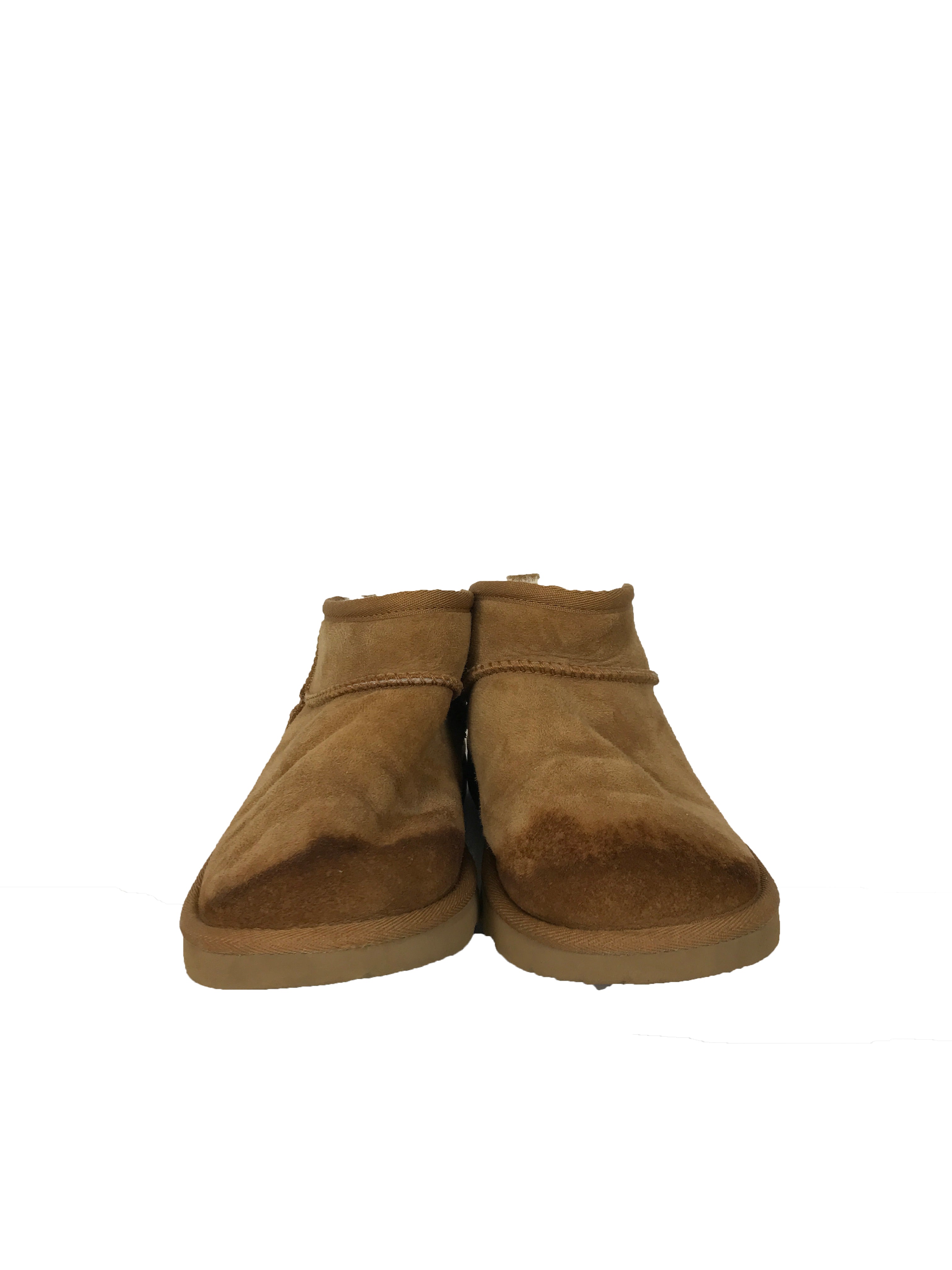 Ugg Women's Classic Ultra Mini Chestnut Boots Size 4