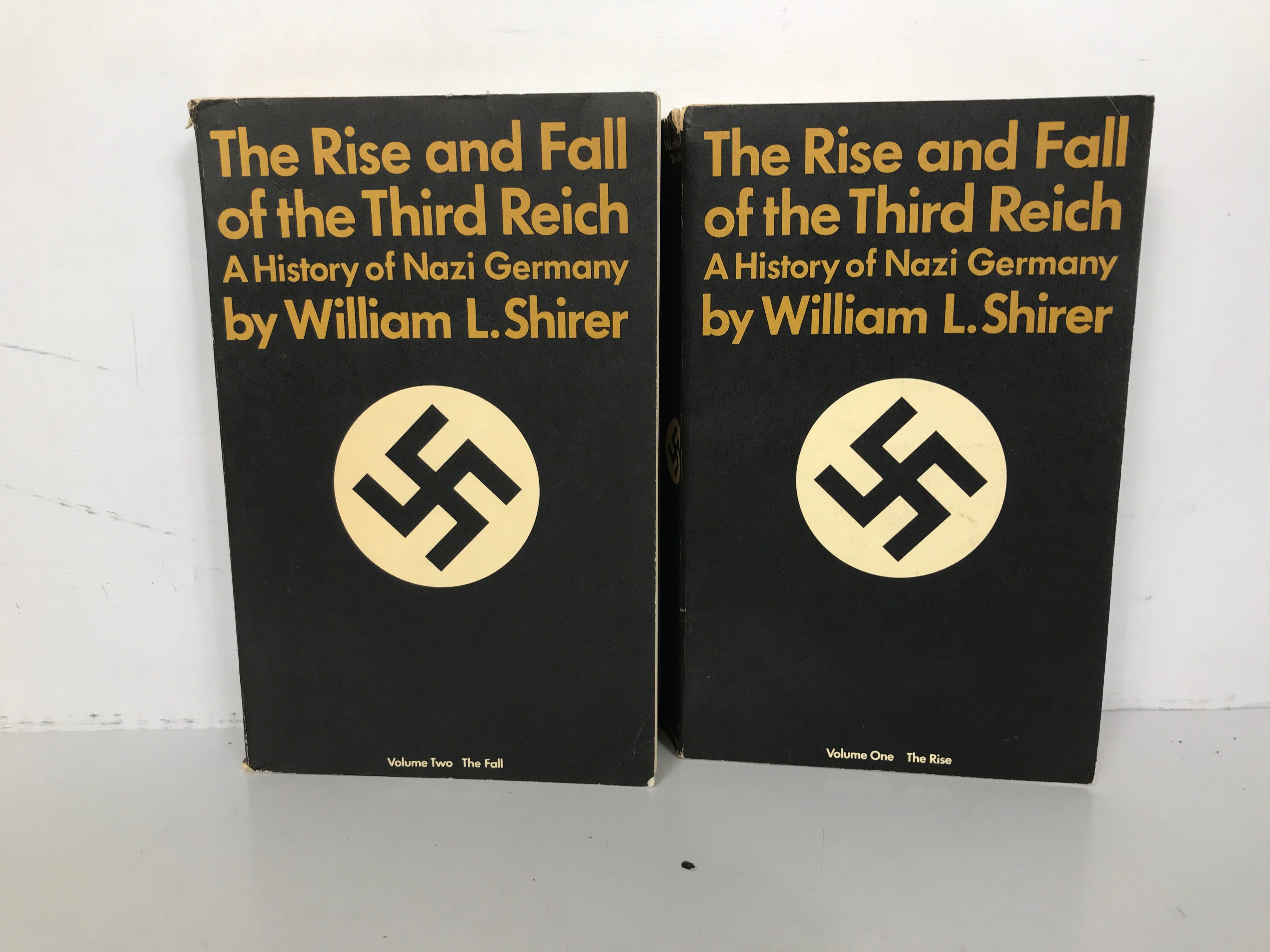 The Rise and Fall of the Third Reich Shirer 1966 1st PB Ed Slipcase