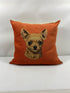 Chihuahua Orange Decorative Throw Pillow