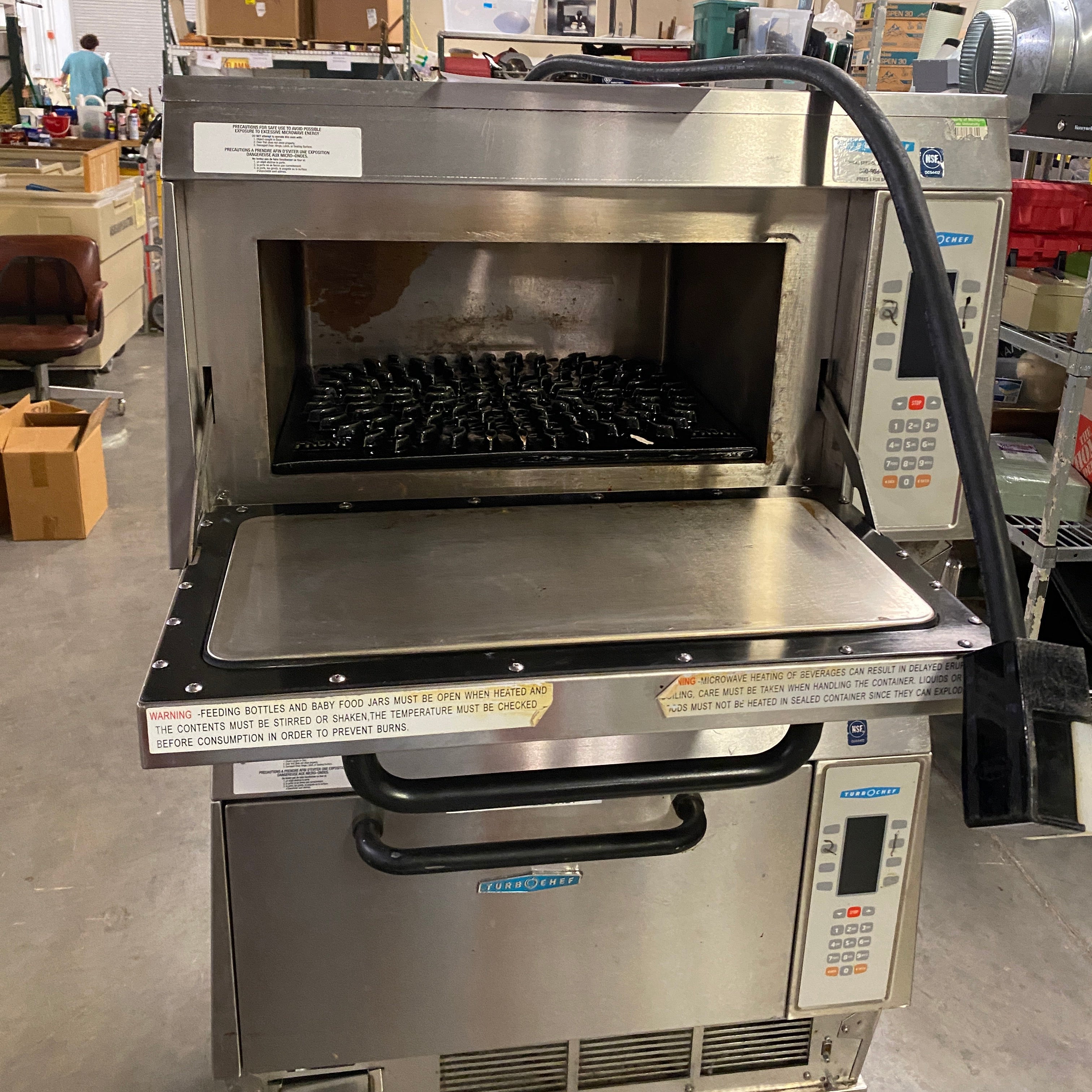 Turbochef #C3/D Stacked Dual Convection Oven