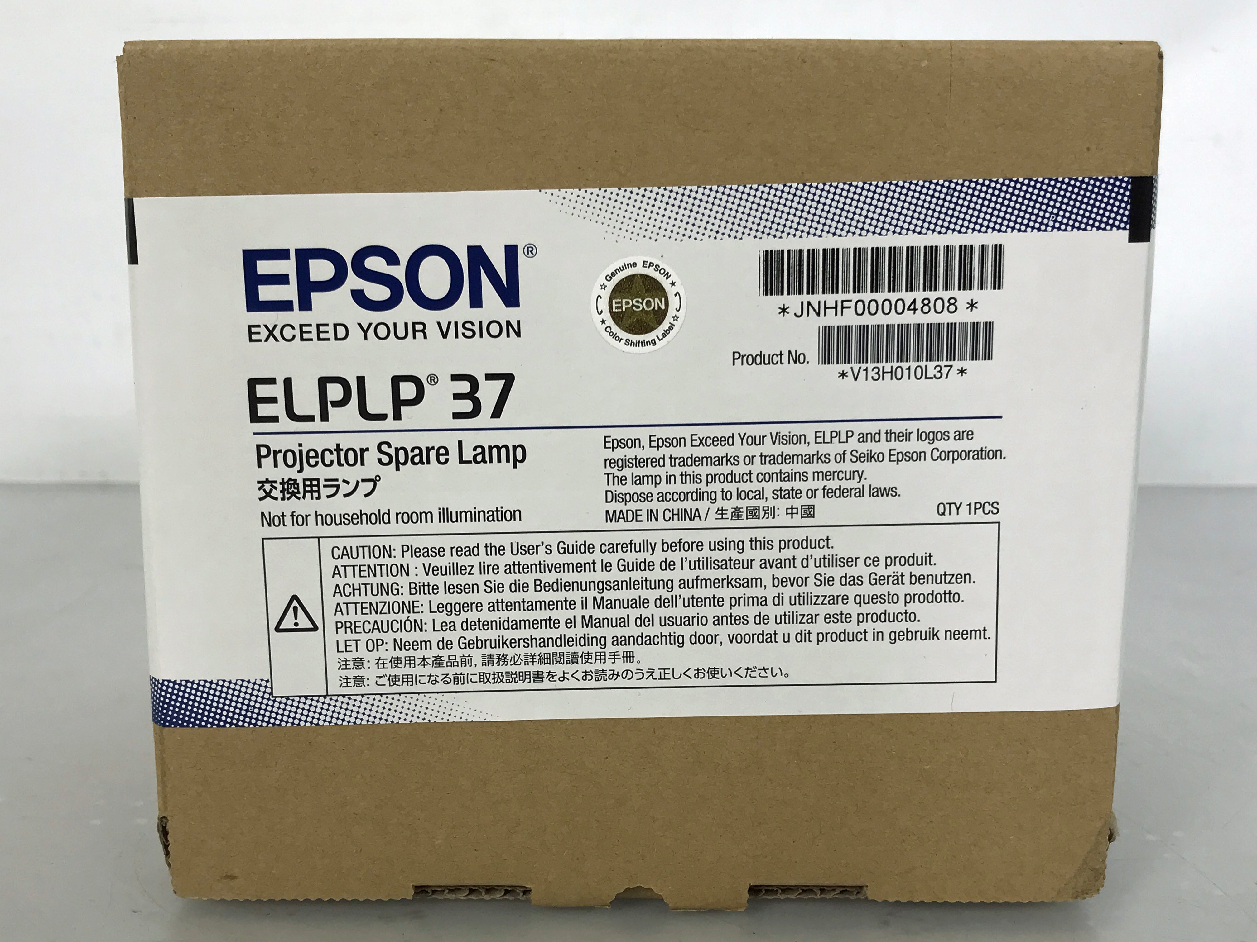Epson Projector Spare Lamp ELPLP37
