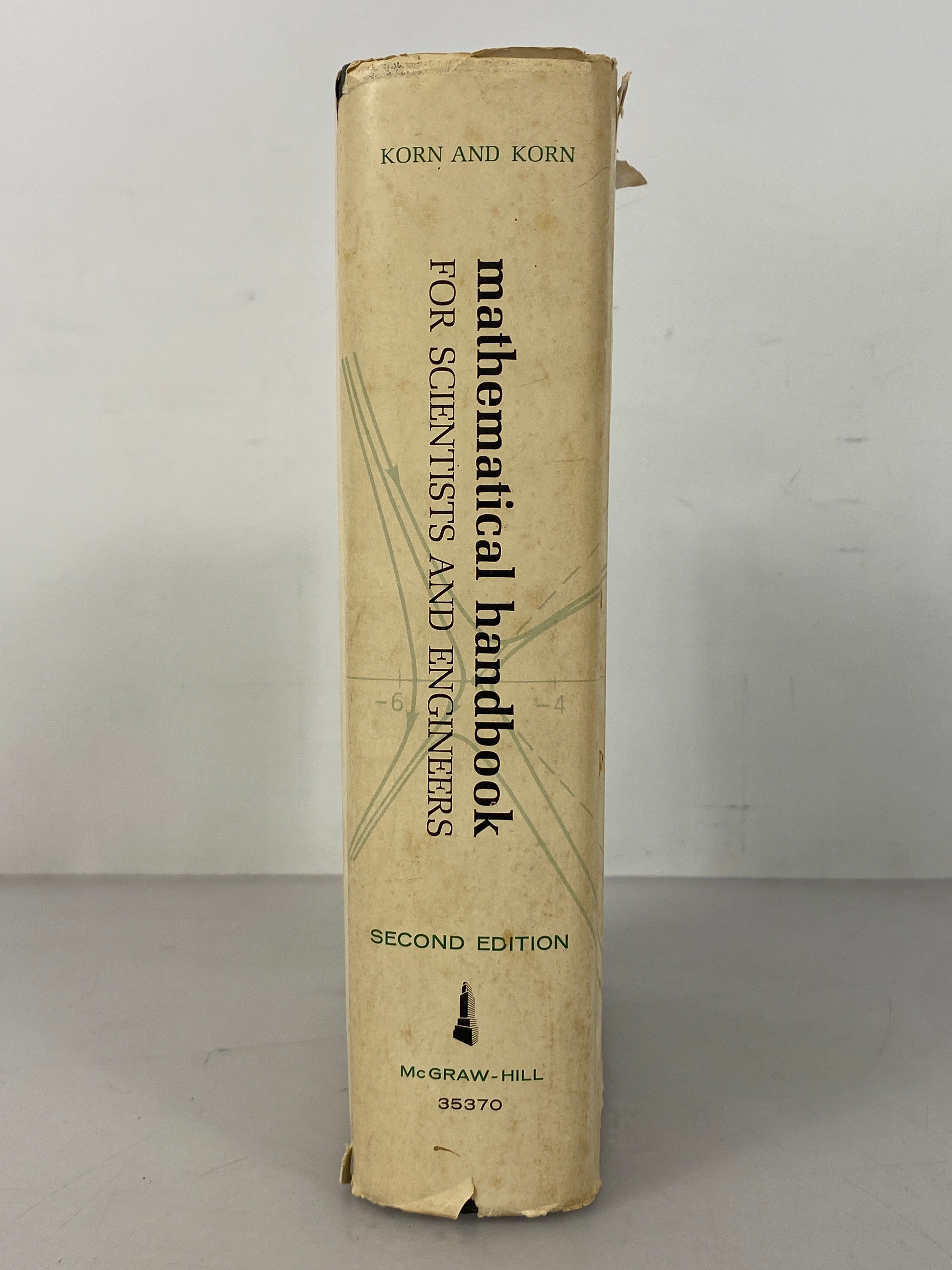 Mathematical Handbook for Scientists & Engineers by Korn 2nd Edition 1968 HC DJ