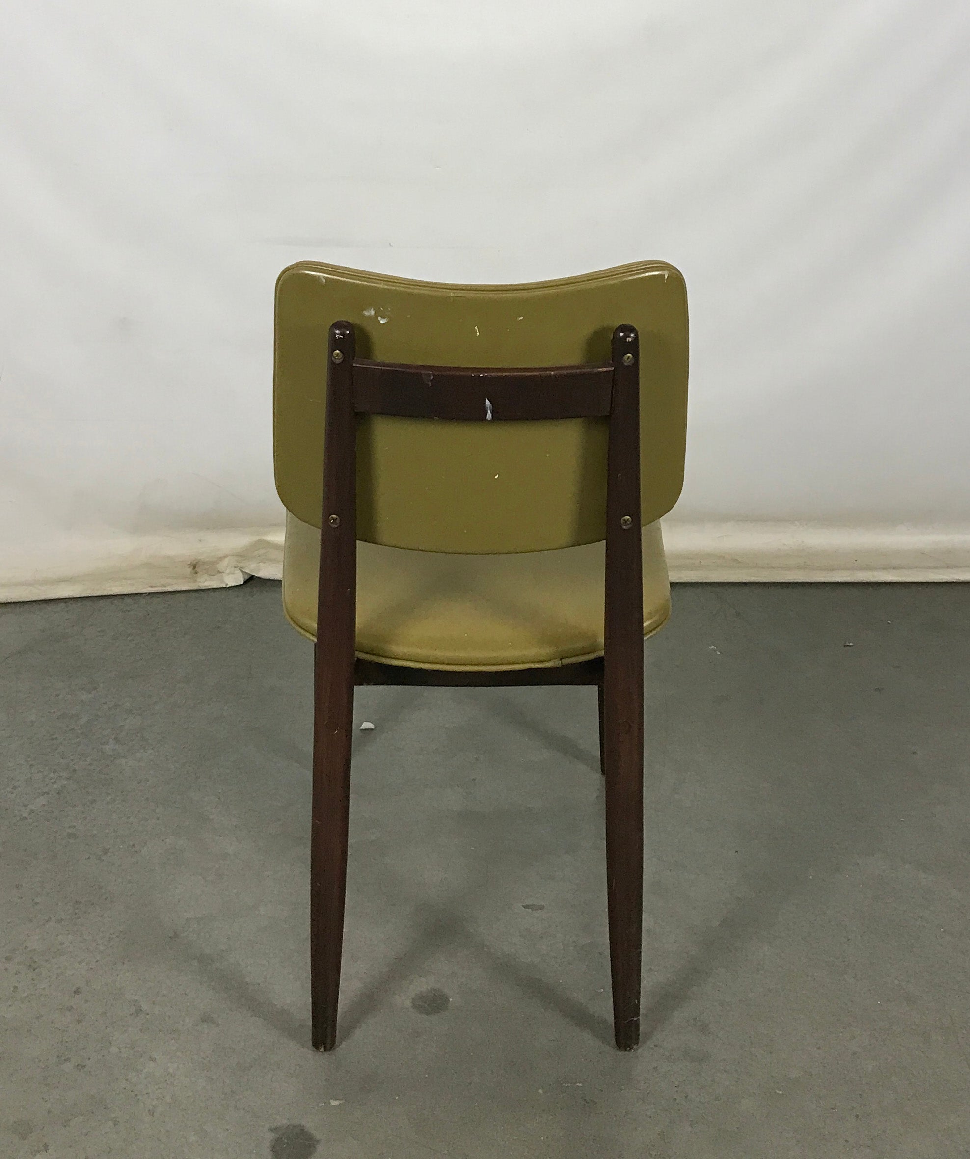 Green Straight Back Chair