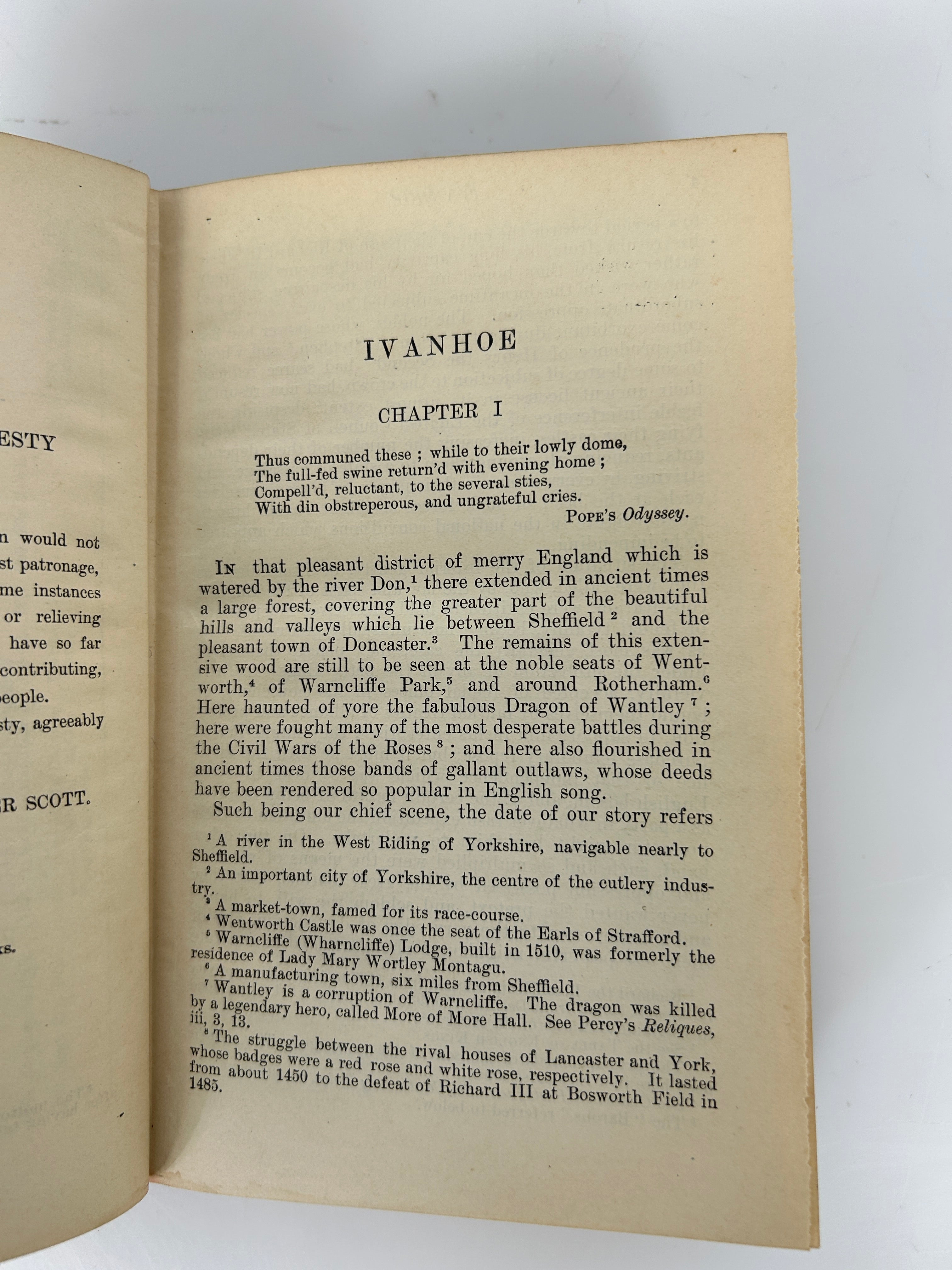 Ivanhoe by Sir Walter Scott Longman's Green & Co 1897 HC