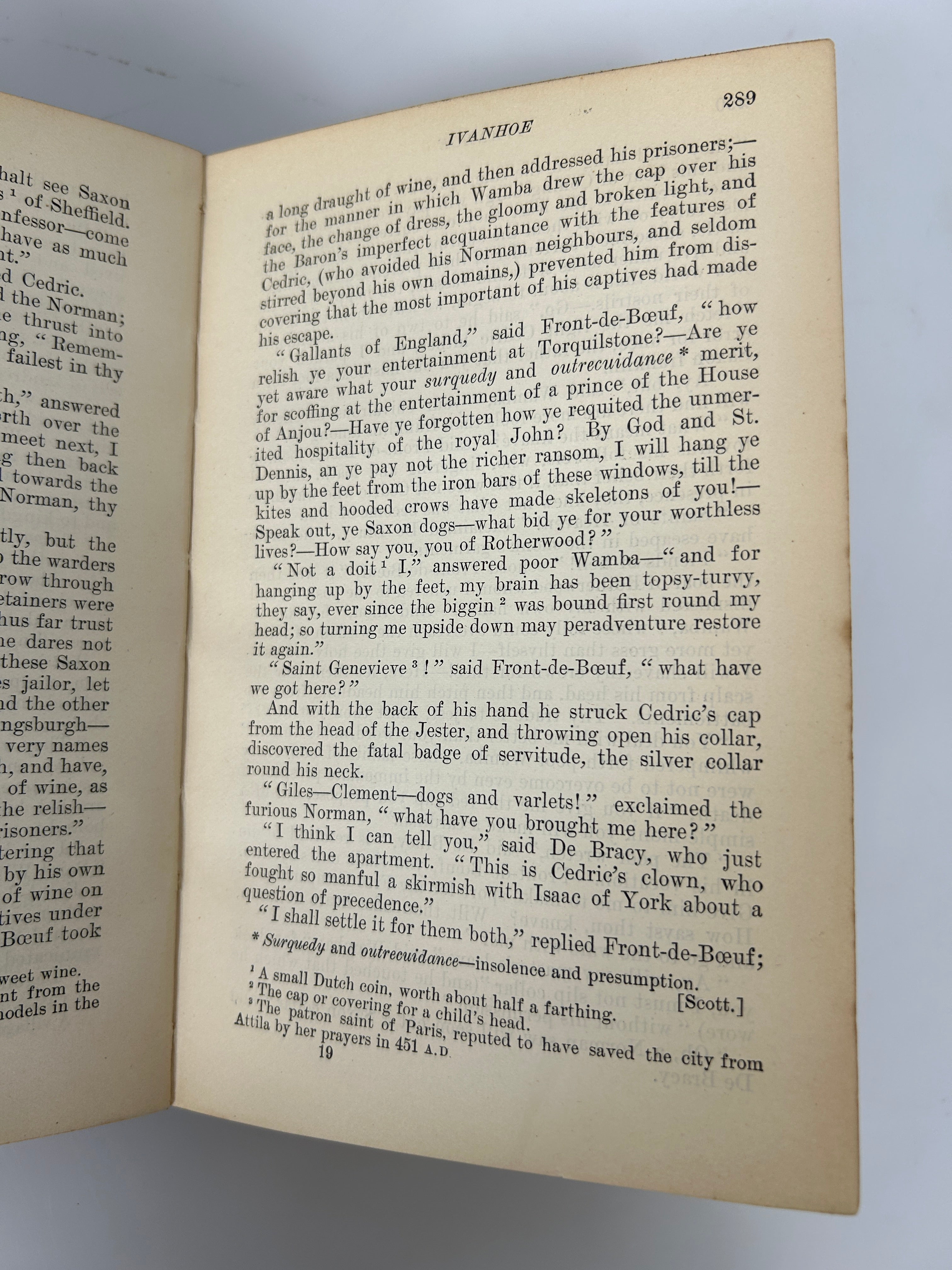 Ivanhoe by Sir Walter Scott Longman's Green & Co 1897 HC