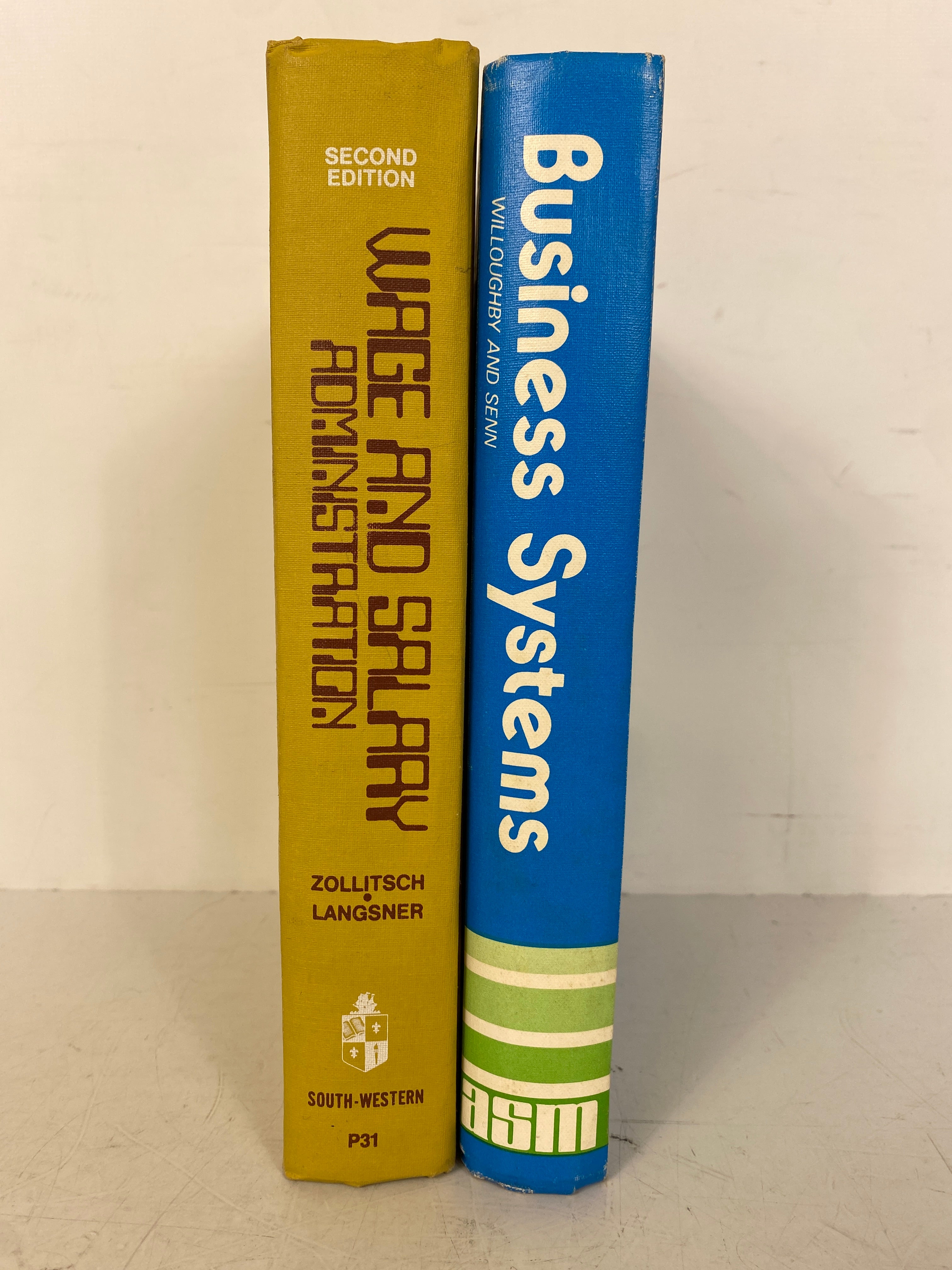 2 Vintage Texts: Wage & Salary Administration/Business Systems 1970-75 HC