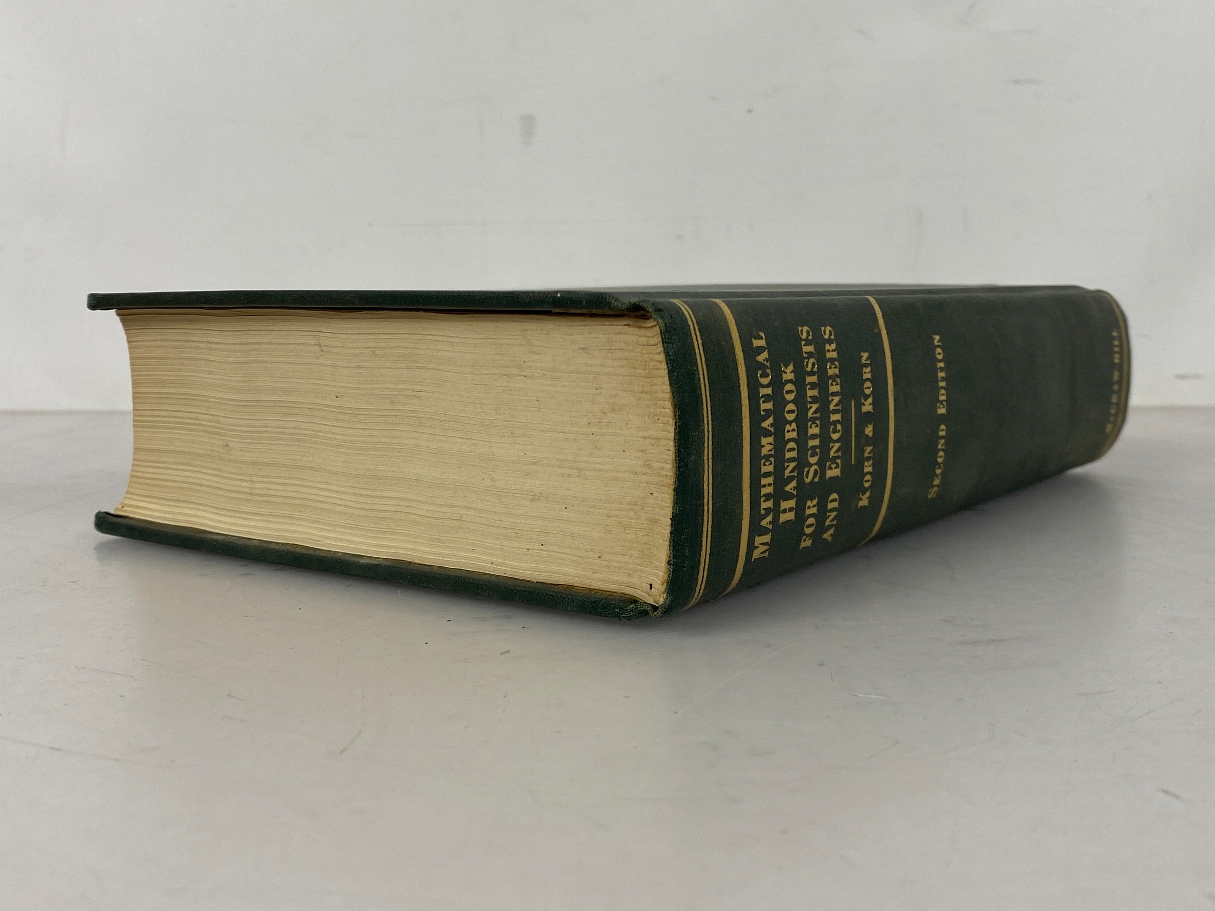 Mathematical Handbook for Scientists & Engineers by Korn 2nd Edition 1968 HC DJ